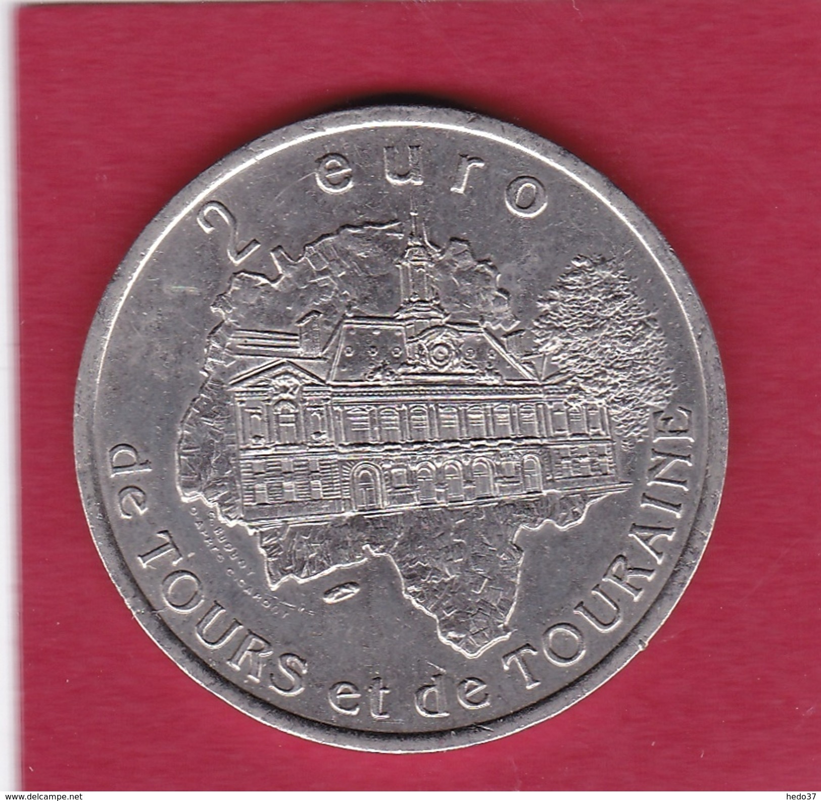 France - Tours - 2 Euro - 1997 - Euros Des Villes