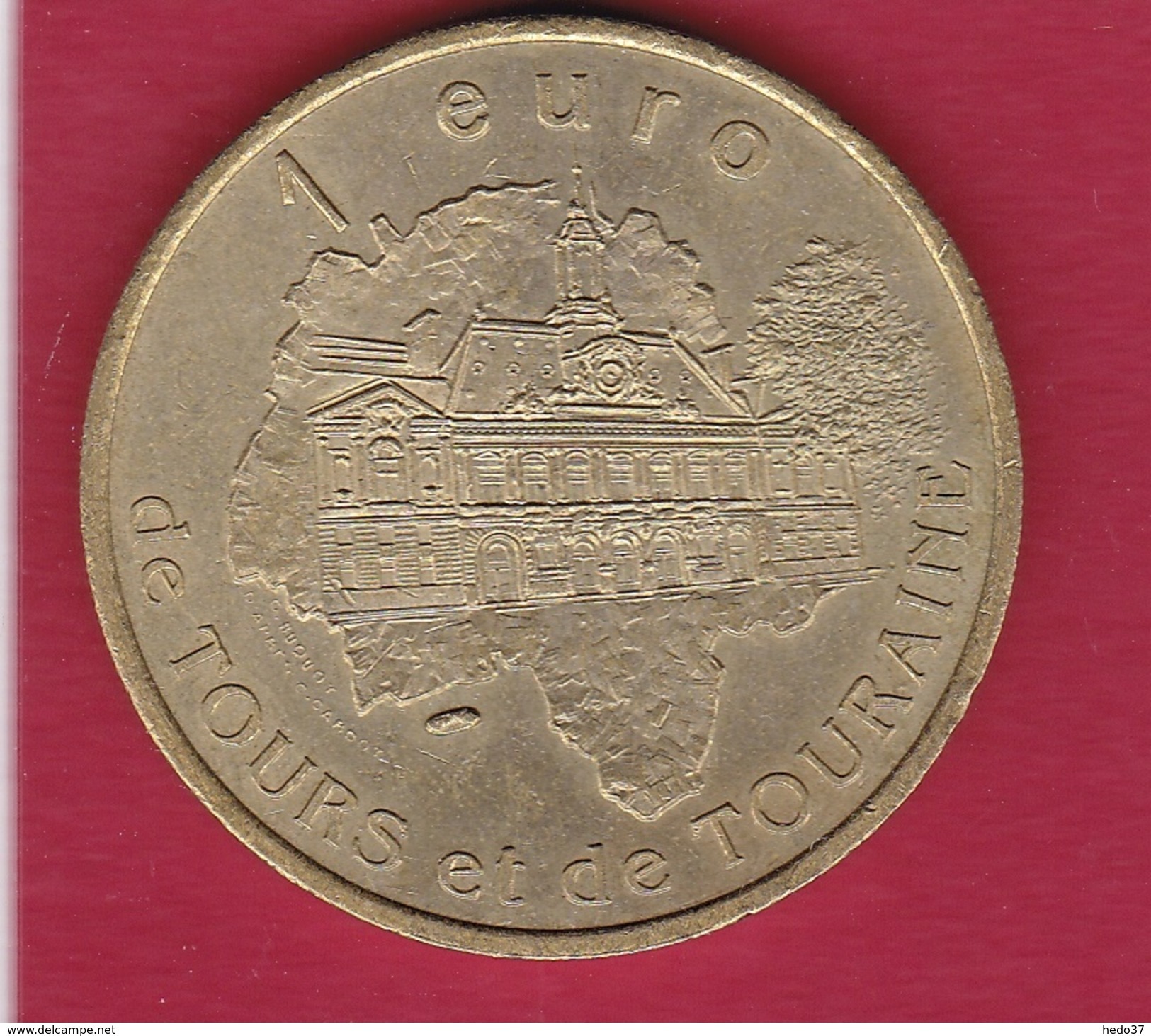 France - Chateau-renault - 1 Euro - 1997 - Euros Des Villes