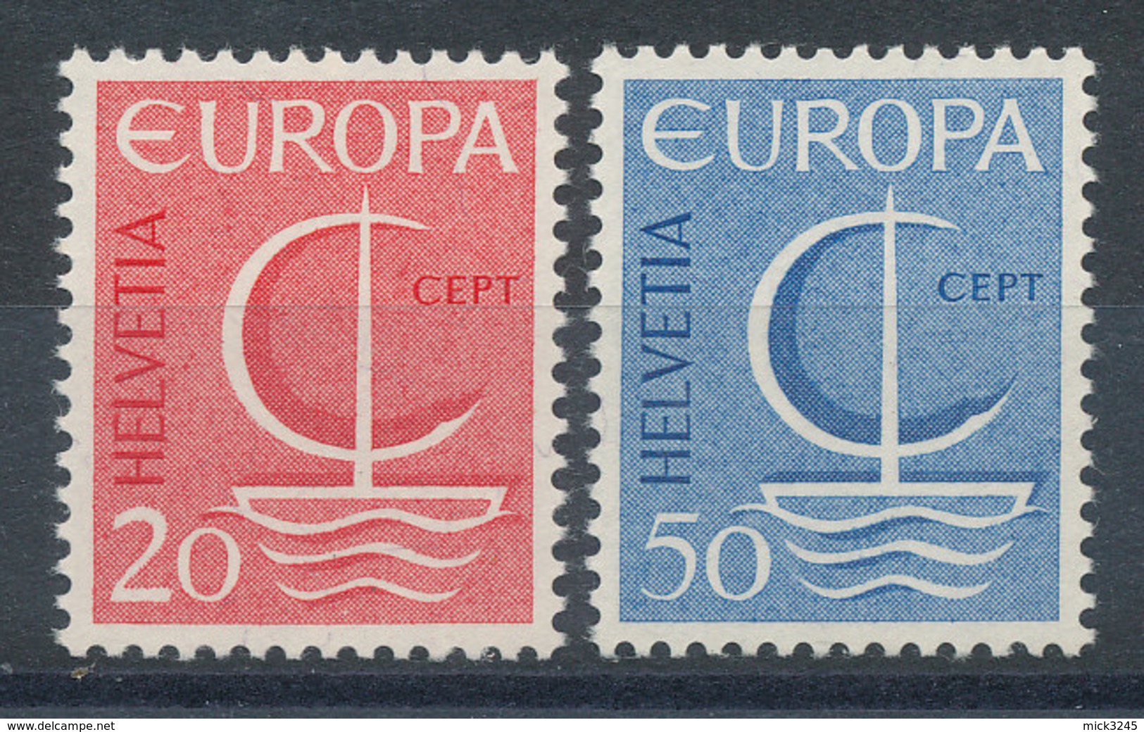 Suisse N°776 Et 777** Europa 1966 - Ungebraucht