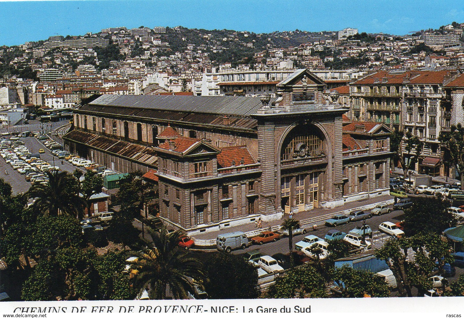 CPM - K - CHEMINS DE FER DE PROVENCE - NICE - LA GARE DU SUD - Gares - Sans Trains