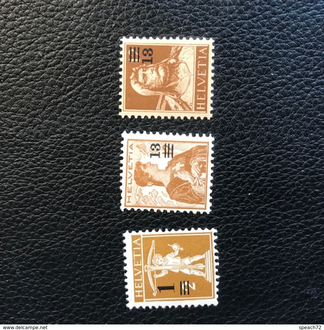 Schweiz 1915 Zumstein-Nr. 132/133/134 ** Postfrisch - Unused Stamps