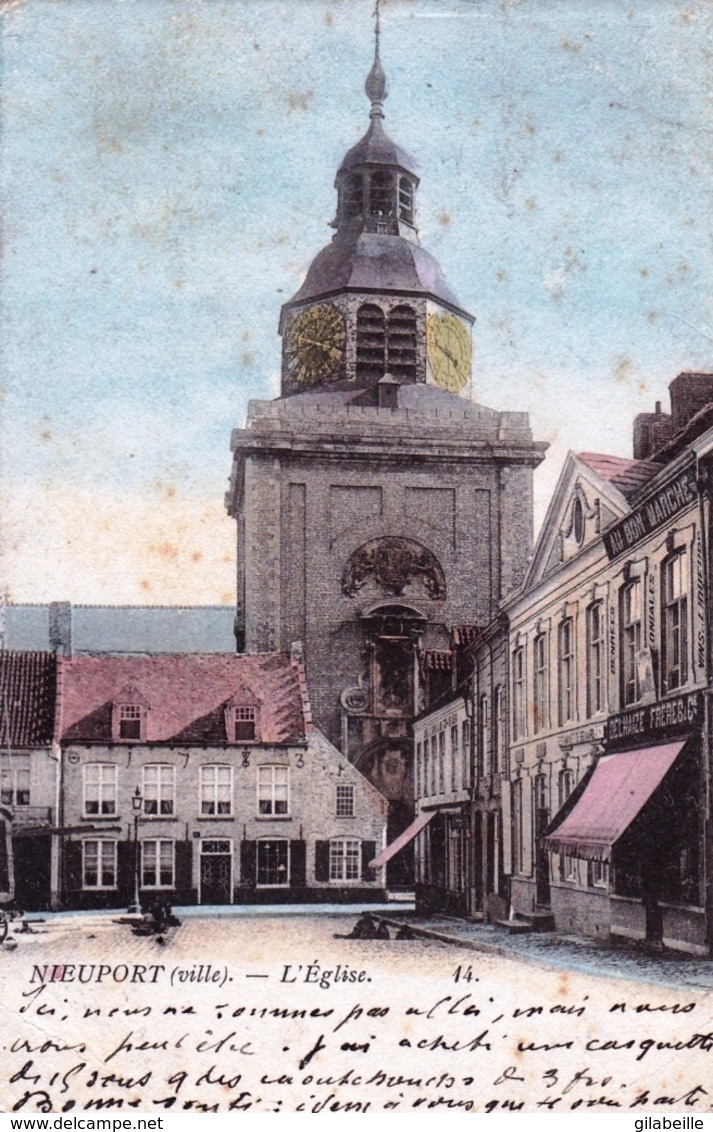 Nieuwpoort -  Nieuport - L Eglise - 1903 - Nieuwpoort