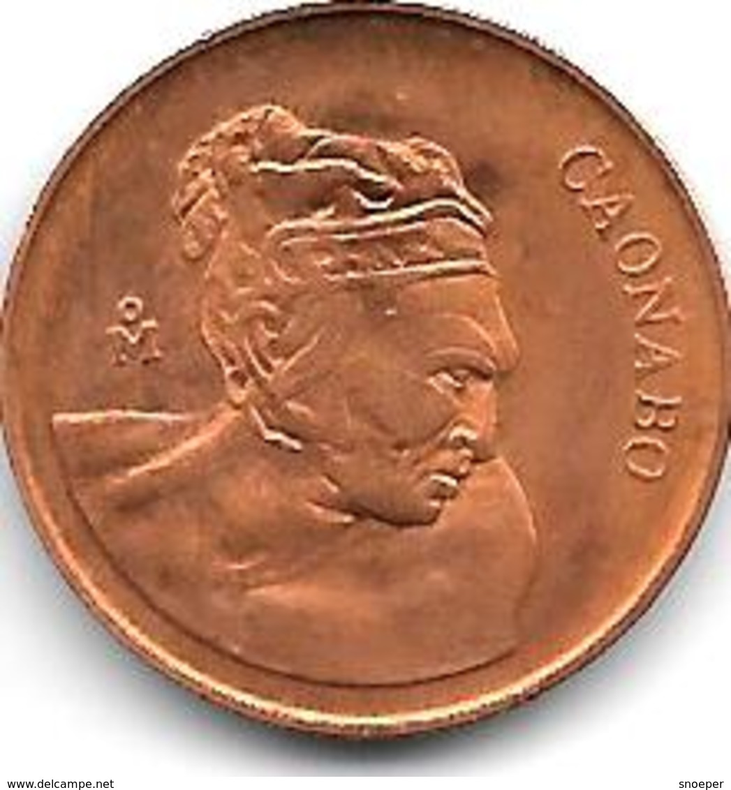 *dominican Republic 1 Centavo 1984  Km 64  Bu - Dominicana