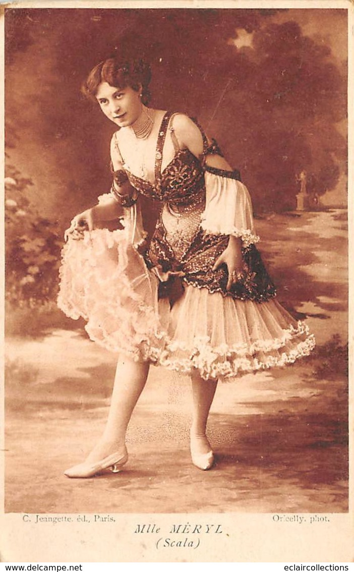 Thème     Danse     Melle  Méryl    Danseuse Classique        (voir Scan) - Dance