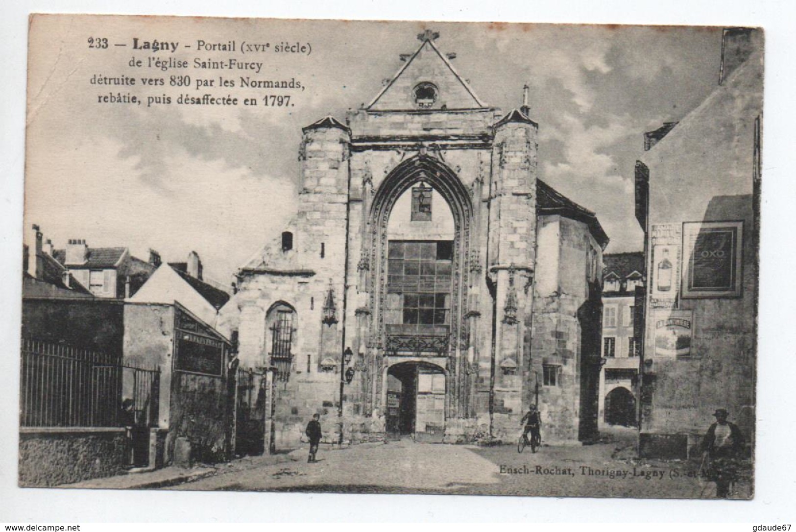 1916 - CP FM Avec CACHET MILITAIRE "HOPITAL TEMPORAIRE CHAMOISERIE / LAGNY" (SEINE ET MARNE) - Oorlog 1914-18