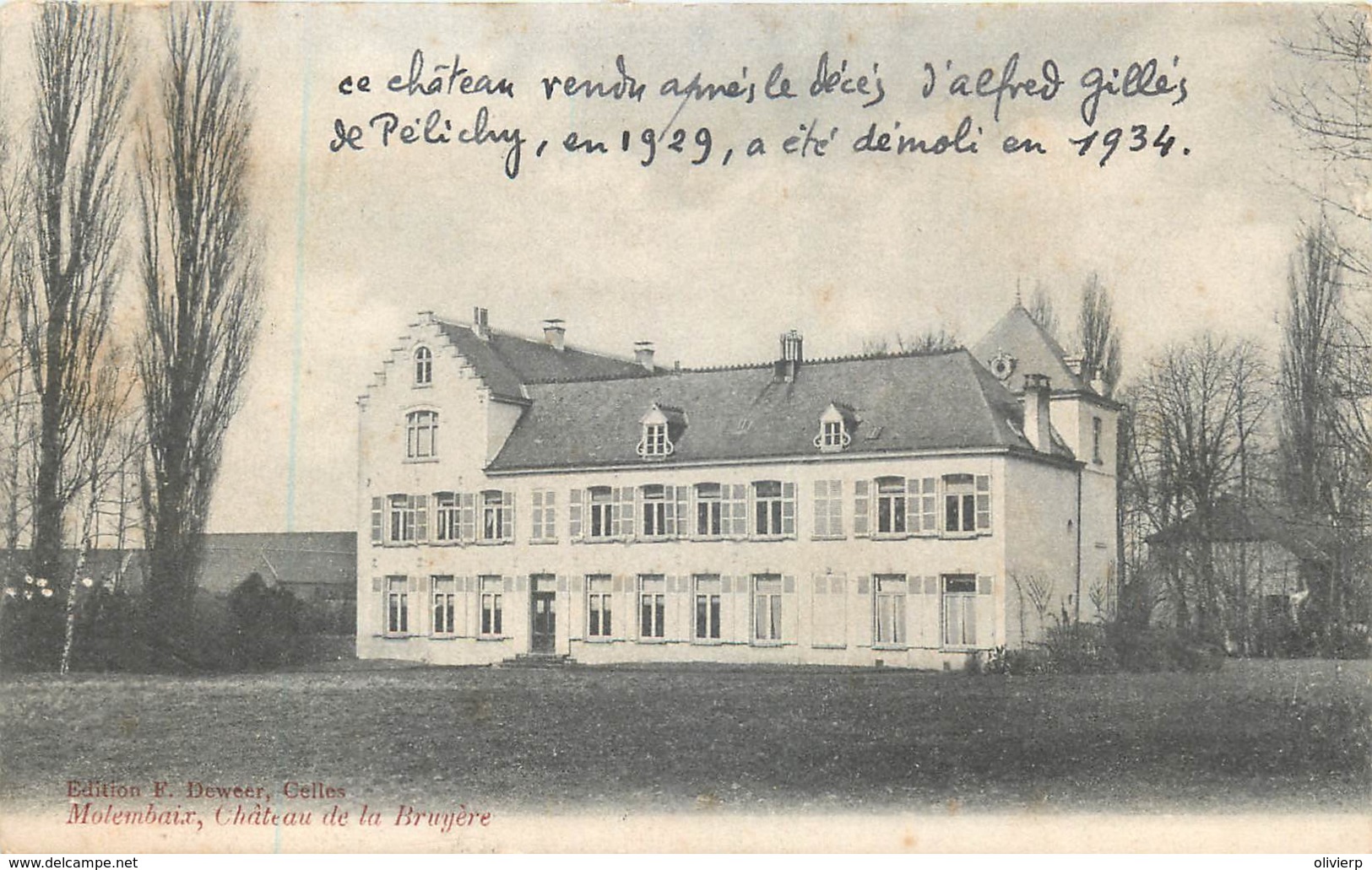 Belgique - Celles - Molembaix - Château De La Bruyère - Celles