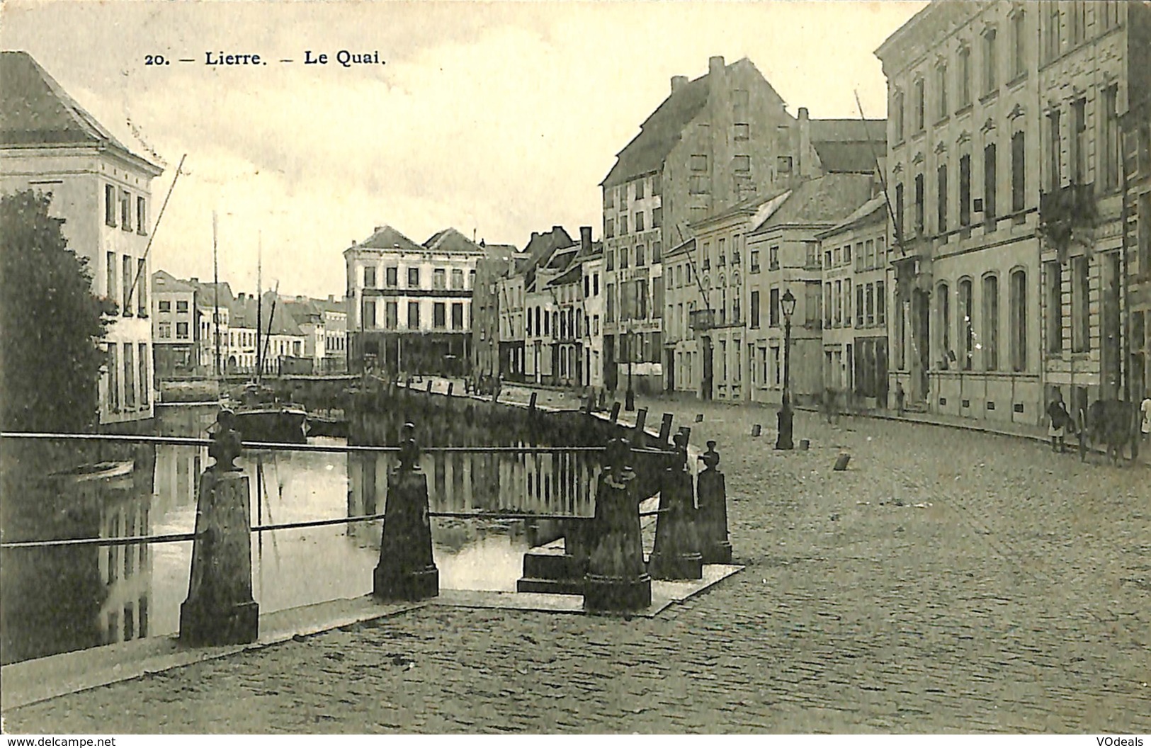 CPA - Belgique - Lier - Lierre - Le Quai - Lier