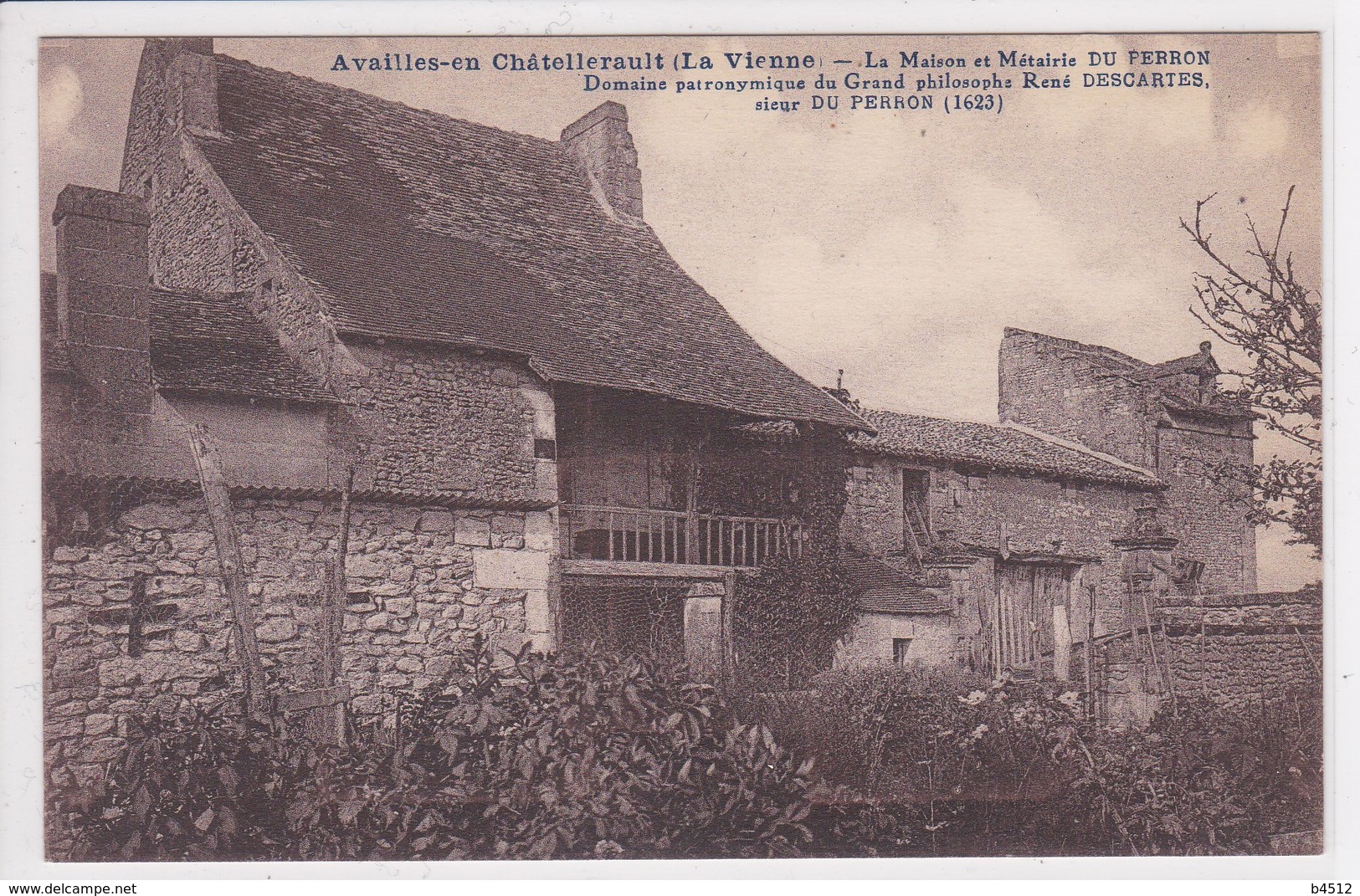 86 AVAILLES En CHATELLERAULT La Maison Et Métairie Du Perron - Availles Limouzine