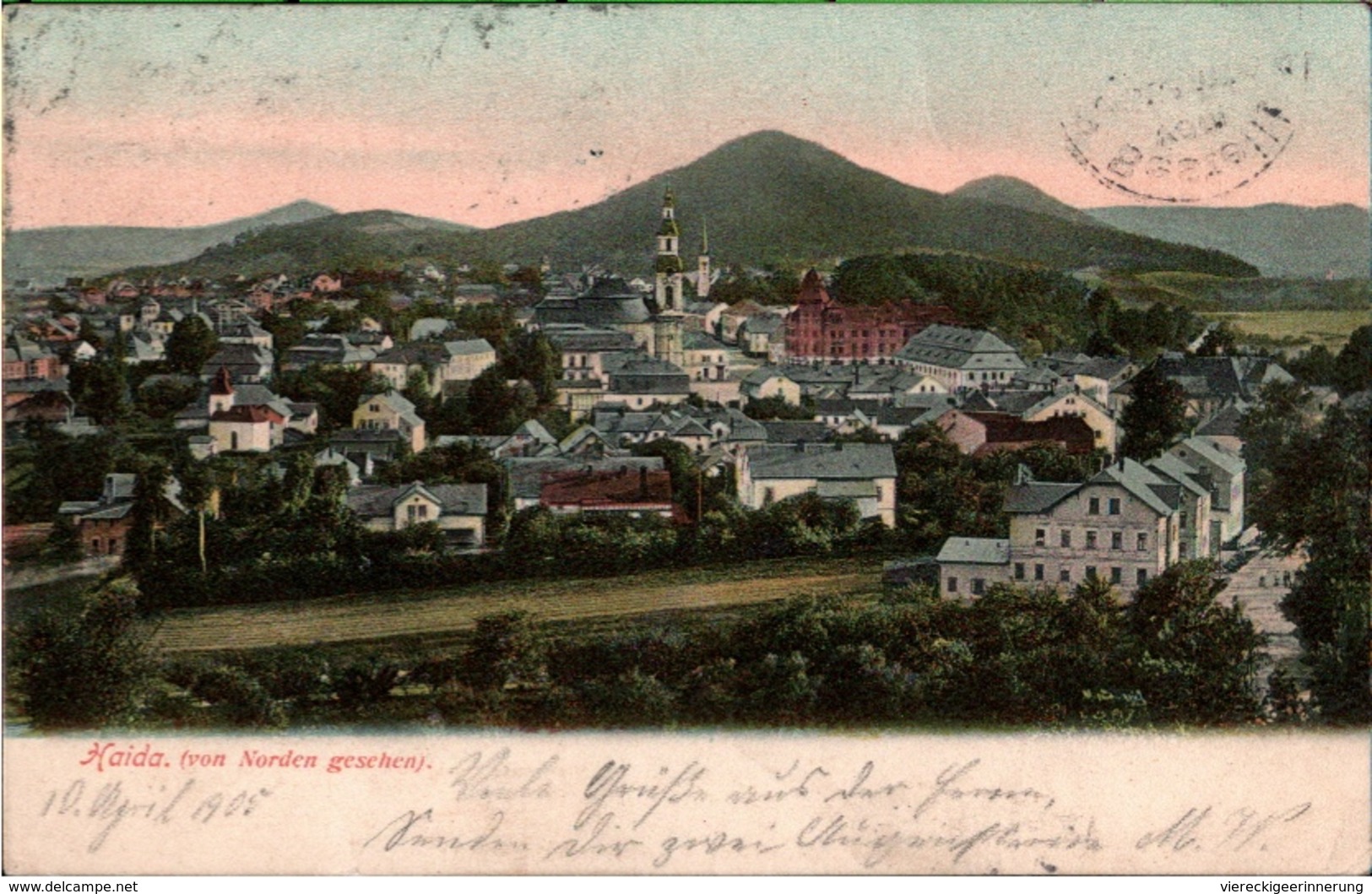 ! 1905 Alte Ansichtskarte Haida , Novy Bor - República Checa