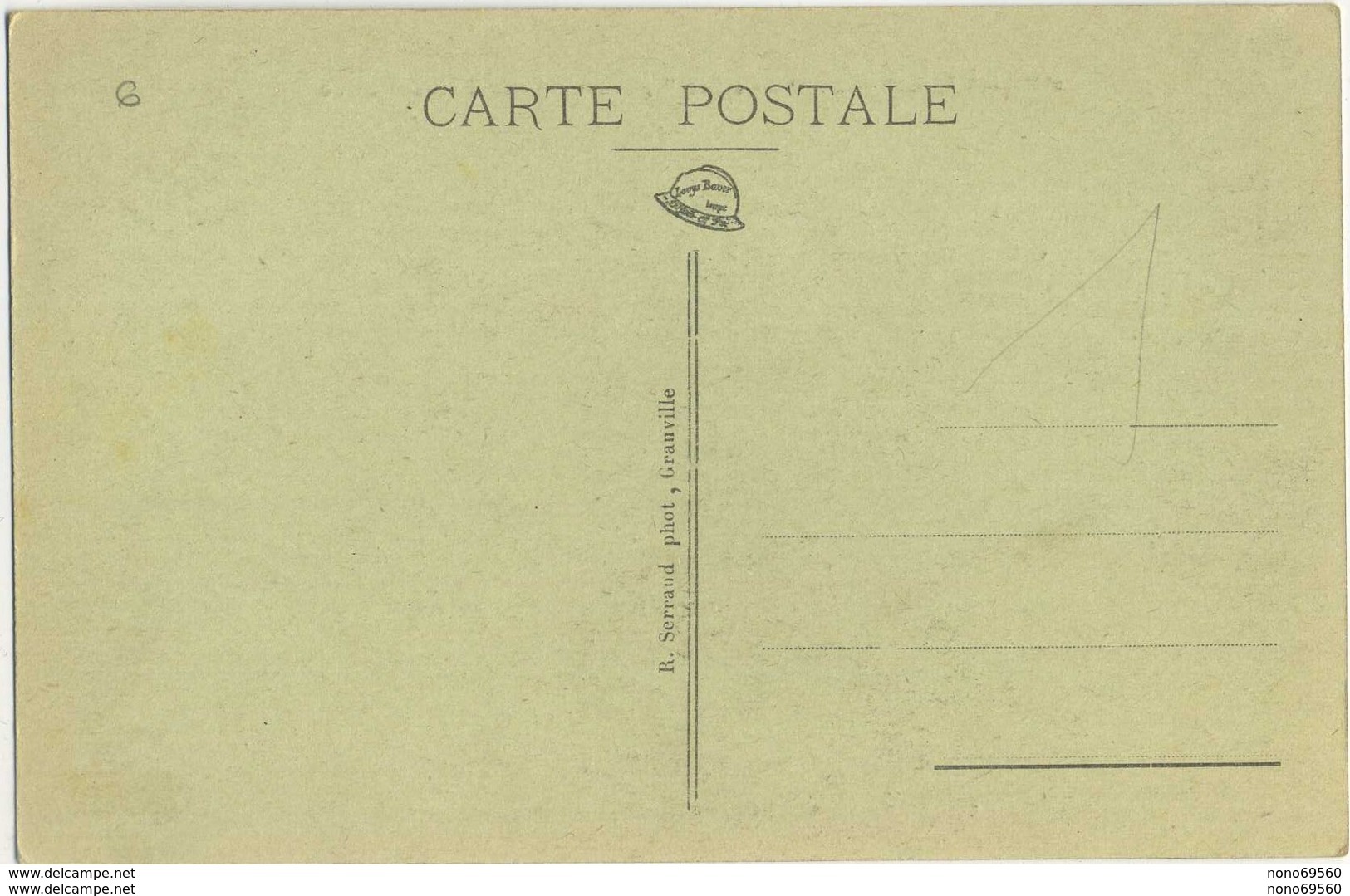 CPA 50 GRANVILLE La Leonne Partant Pour Terre Neuve Rare - Granville