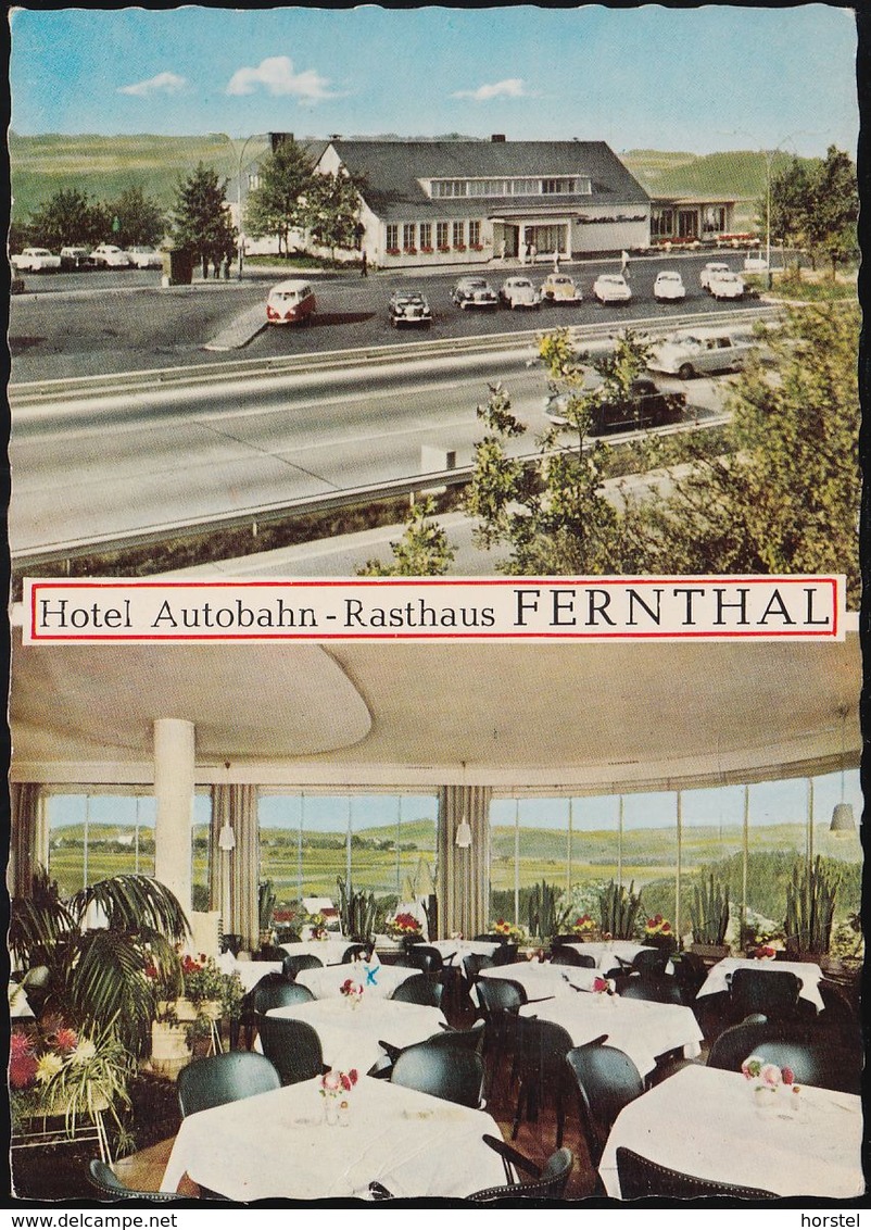 D-53577 Neustadt - Hotel Autobahn - Rasthaus Fernthal - Cars - VW Käfer - VW Bus - Neuwied