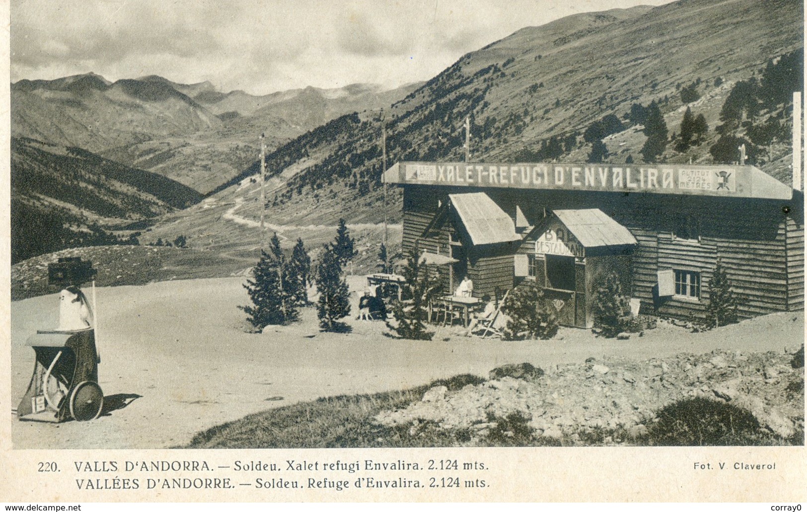 689A .  VALLS D'ANDORRA. Soldeu Xalet Refugi Envalira - Andorre