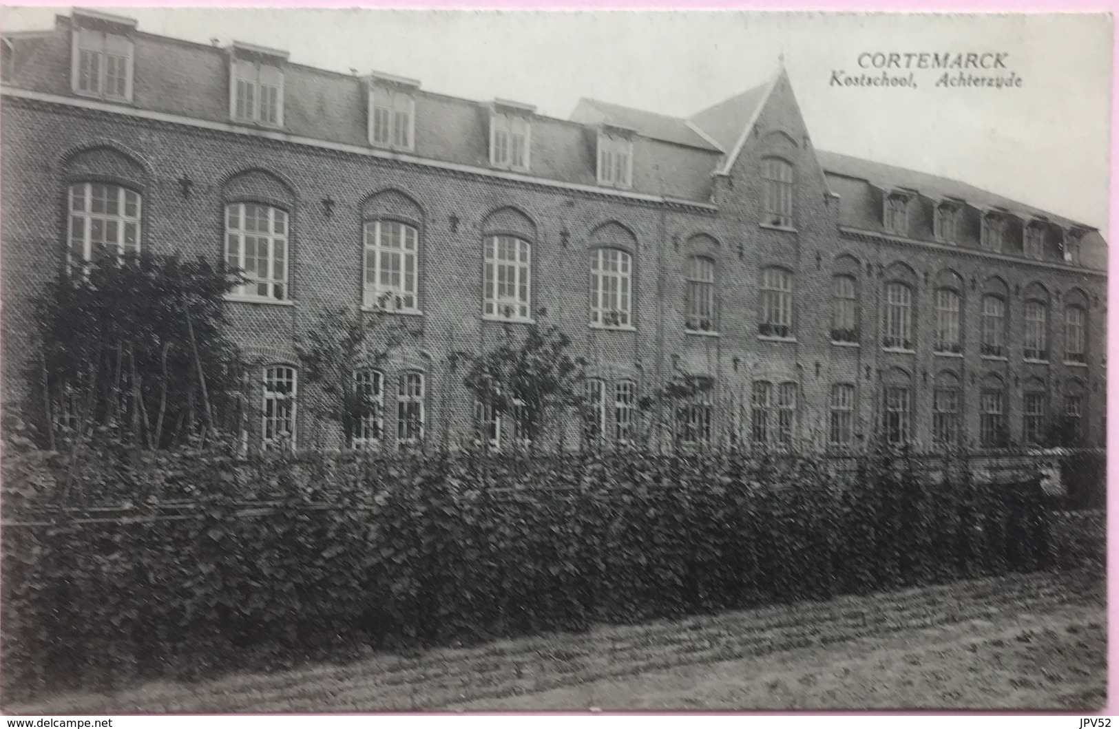 (2263) Kortemark - Cortemarck - Kostschool - Achterzijde - Kortemark