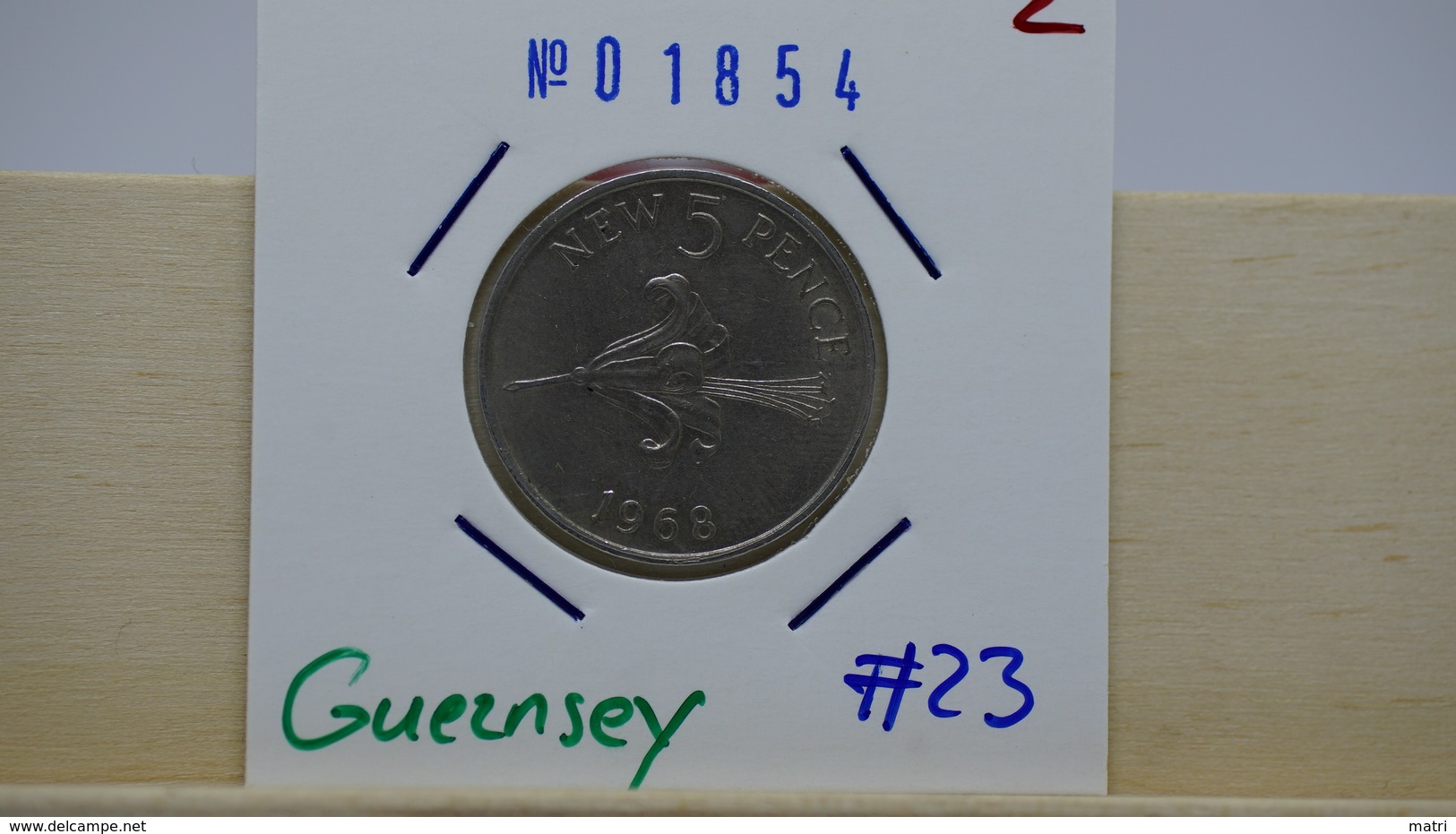 Guernsey 5 New Pence 1968 Km#23 - Guernsey