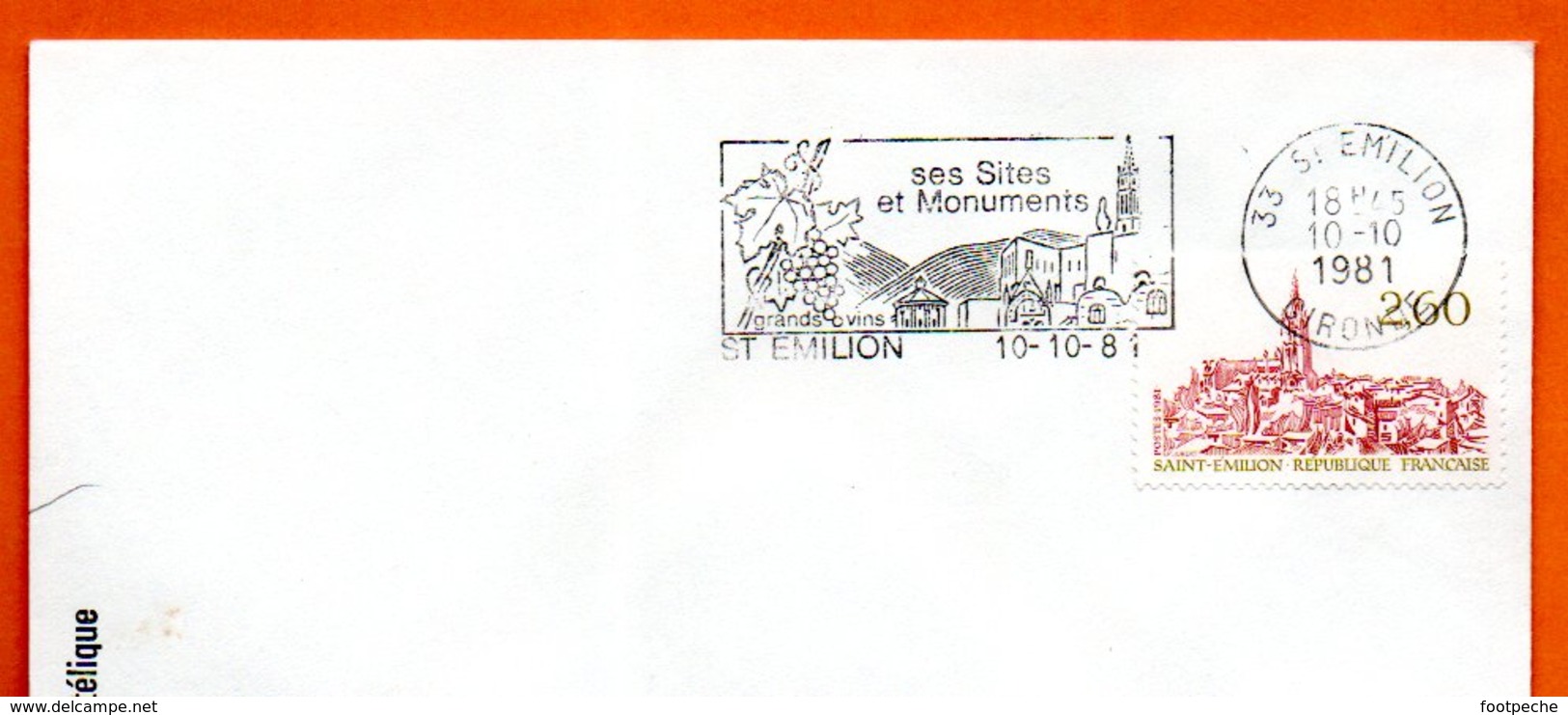 MAURYn° 2168  SAINT EMILLION  ( Flamme Concordante ) 33 ST EMILLION Lettre Entière N° LM 260 - 1961-....