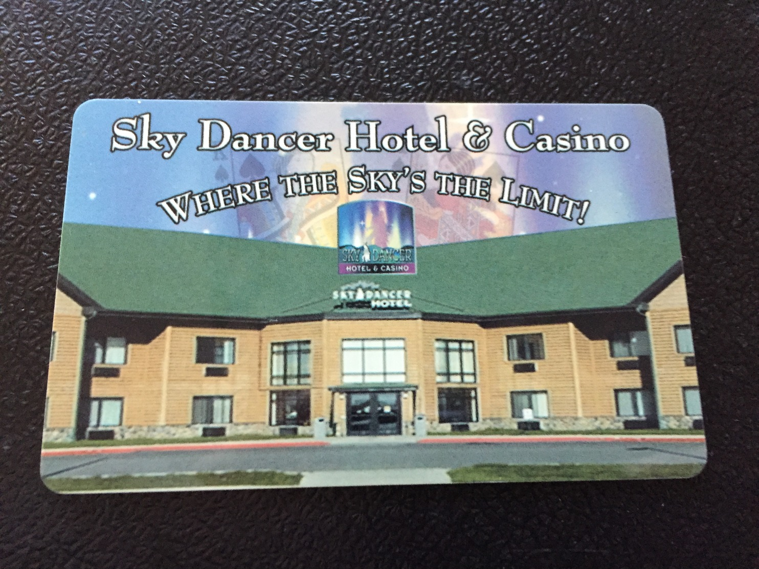 Hotelkarte Room Key Keycard Clef De Hotel Tarjeta Hotel  SKY DANCER HOTEL & CASINO  BELCOURT - Non Classés