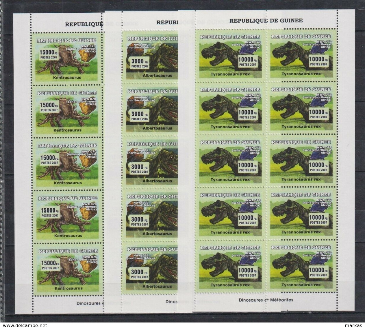 P326. Guinea - MNH - Animals Kingdom - Prehistoric - Dinosaurs - 2007 - Altri & Non Classificati