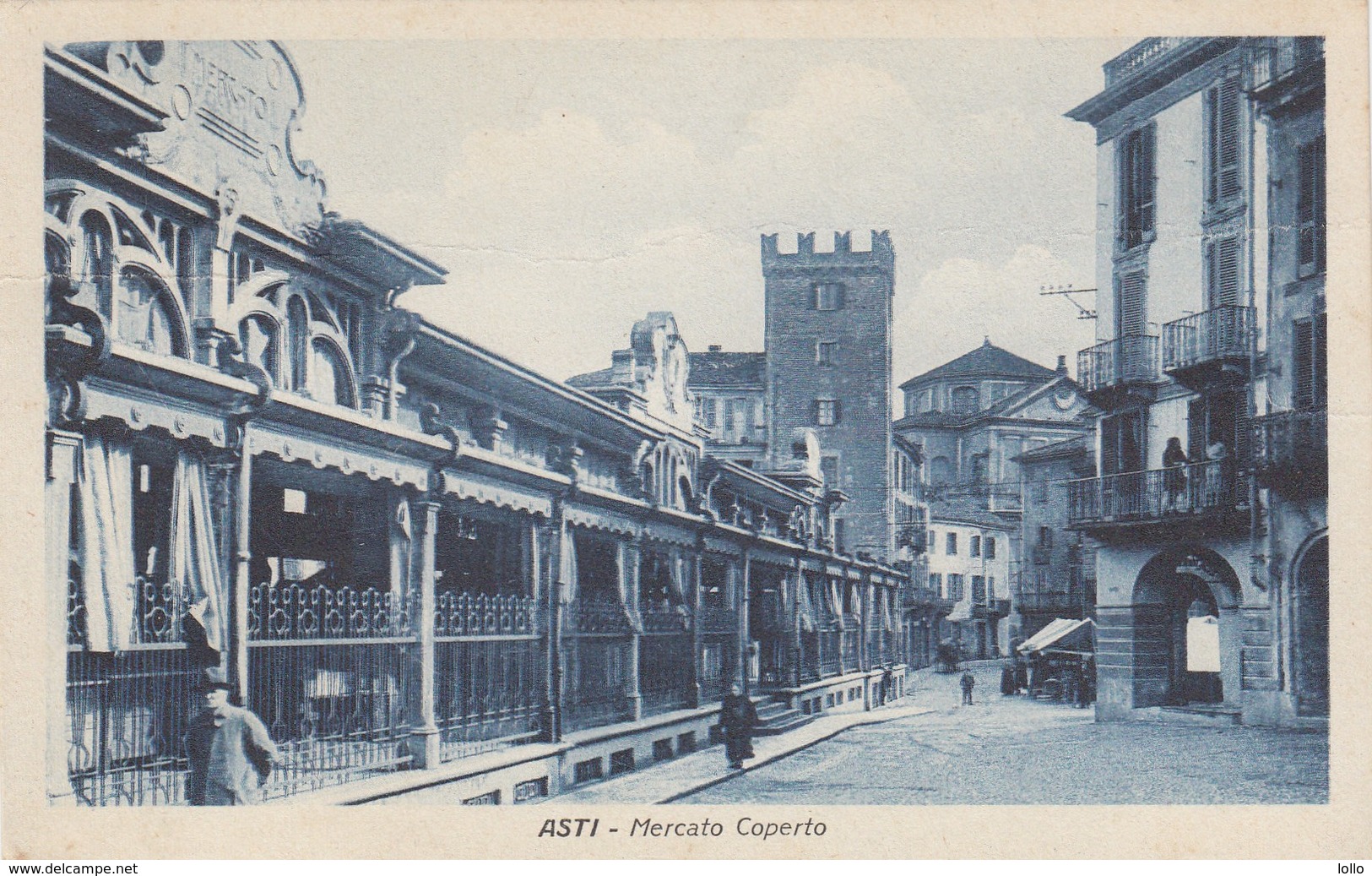 Piemonte  - Asti  - Asti - Mercato Coperto - Bella Animata - Asti