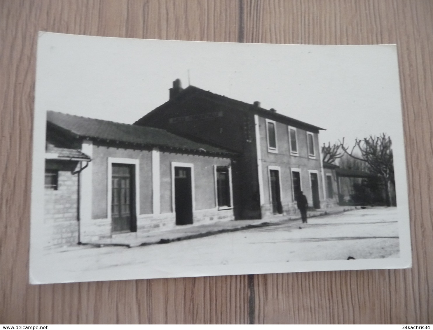 Carte Photo 13 Bouches Du Rhône Arles Trinquetaille Gare De La Camargue Retirage? - Arles