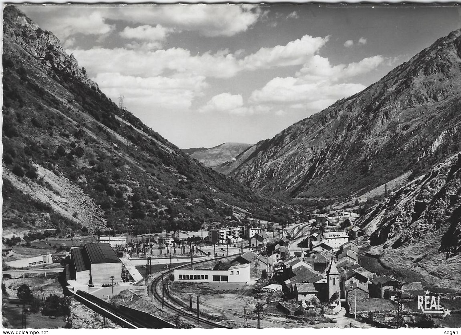 L'HOSPITALET    VUE GENERALE   ANNEE 1967 - Lezat Sur Leze