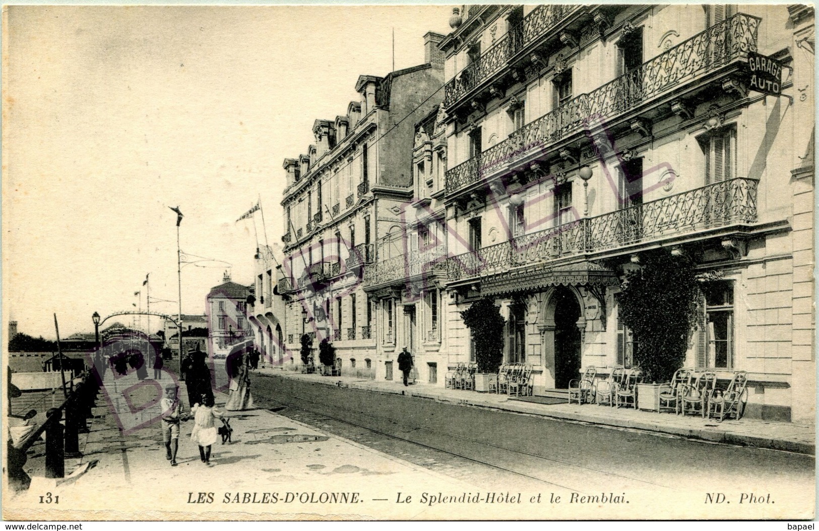 Les Sables-d'Olonne (85) - Le Splendid-Hôtel Et Le Remblai - Sables D'Olonne