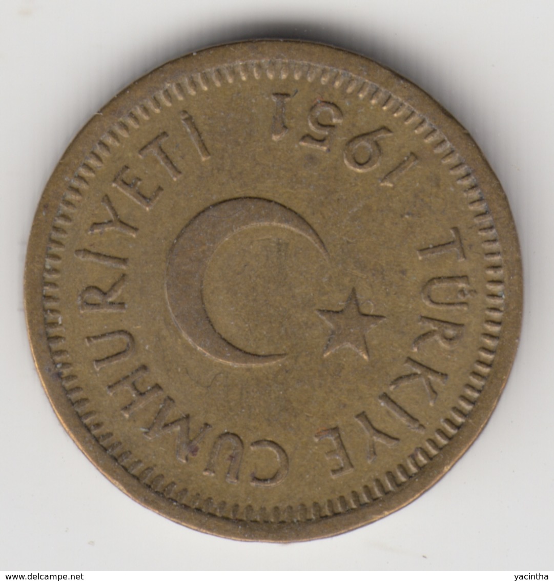 @Y@  Turkije   5  Kurus  1951    (item 4781) - Türkei