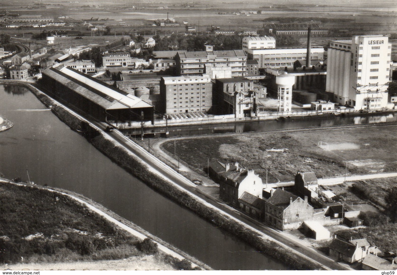 COUDEKERQUE-BRANCHE  L'usine Lesieur - Coudekerque Branche