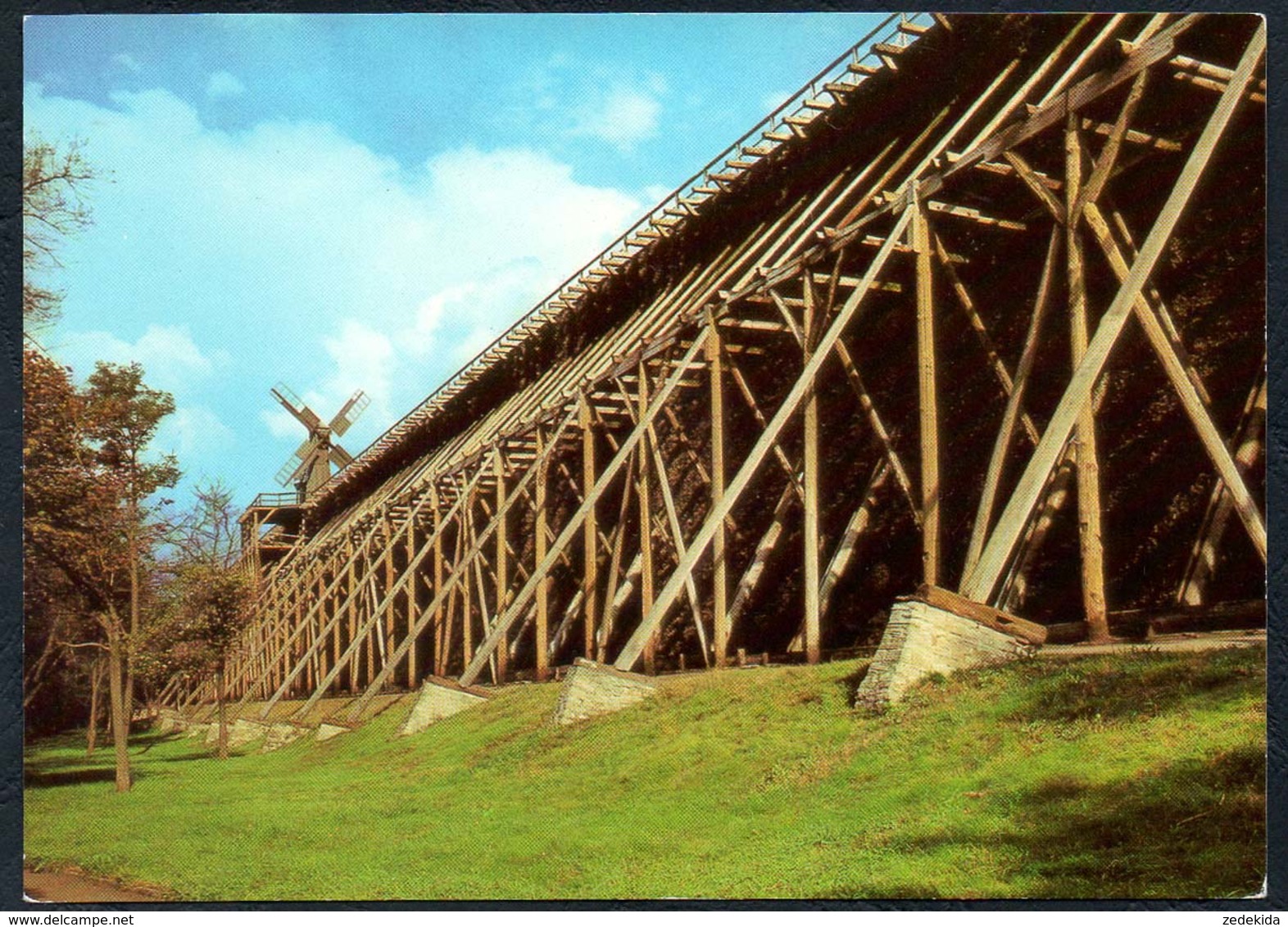 D0526 - TOP Schönebeck Gradierwerk Windmühle - Bild Und Heimat Reichenbach - Schönebeck (Elbe)