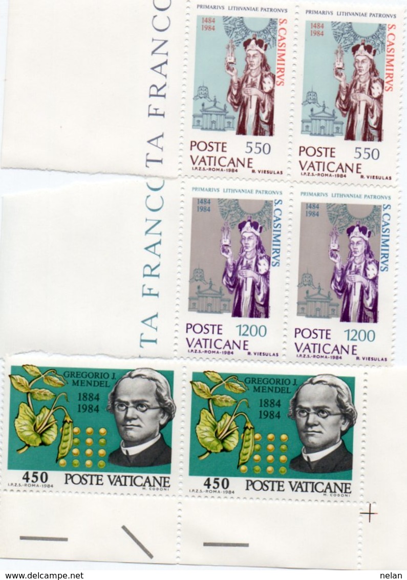 CITTA DEL VATICANO-POSTE VATICANE-ANNO SANTO 1984 - Unused Stamps