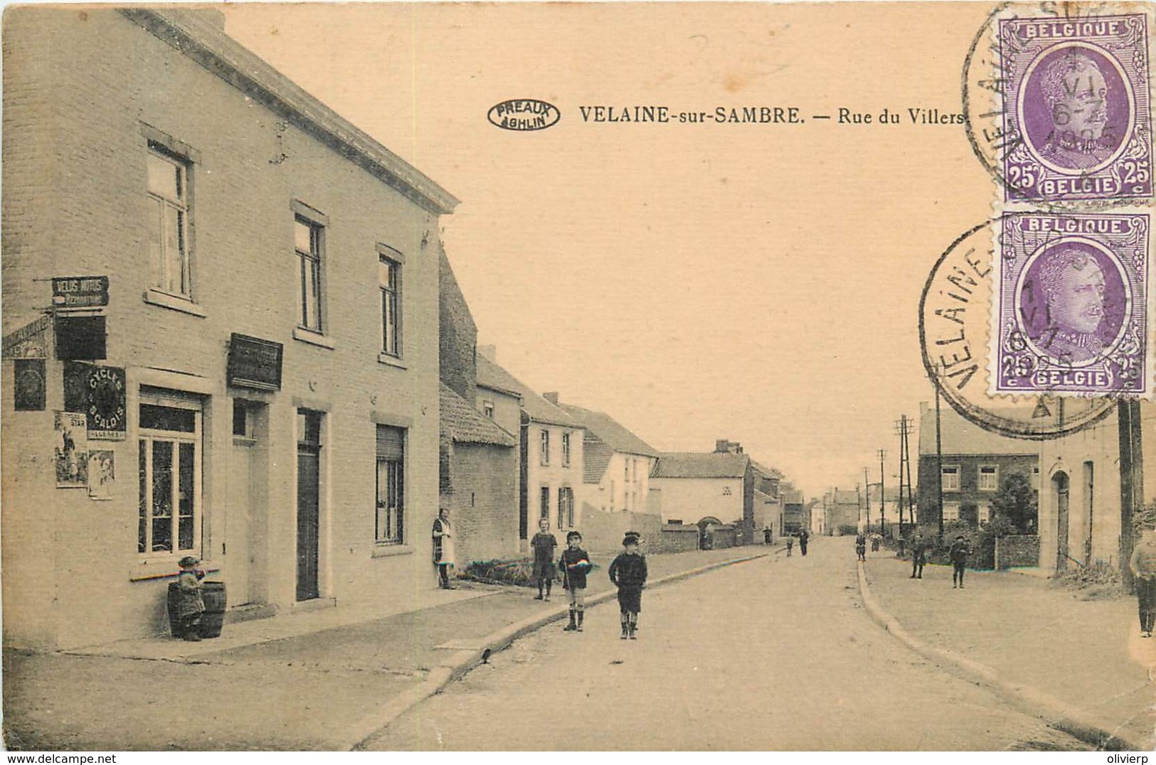 Belgique - Sambreville - Velaine-sur-Sambre -Réparations Motos-Vélos - Rue Du Villers - Sambreville