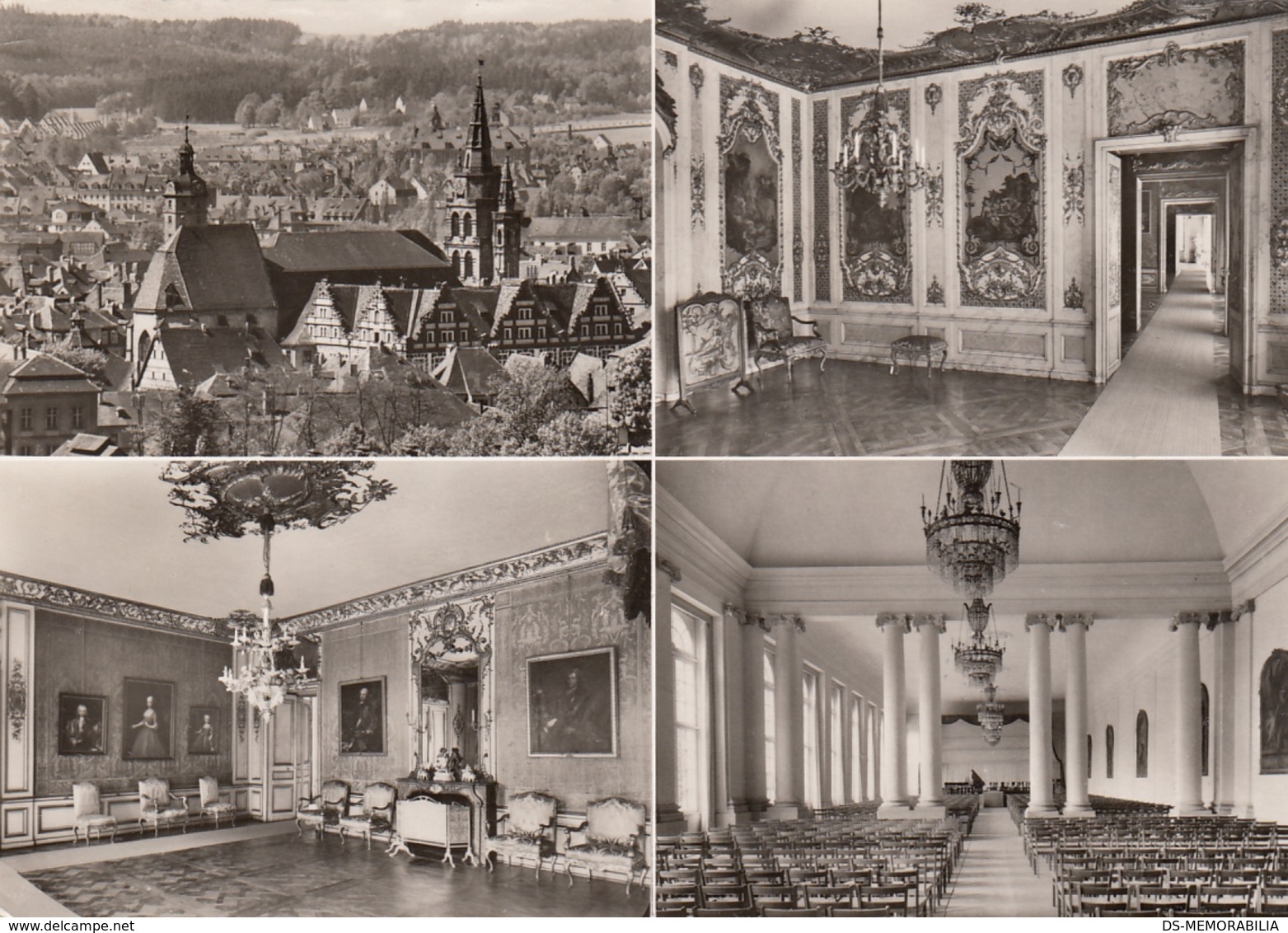 Ansbach - Residenz , Marmorkabinett 1967 - Ansbach