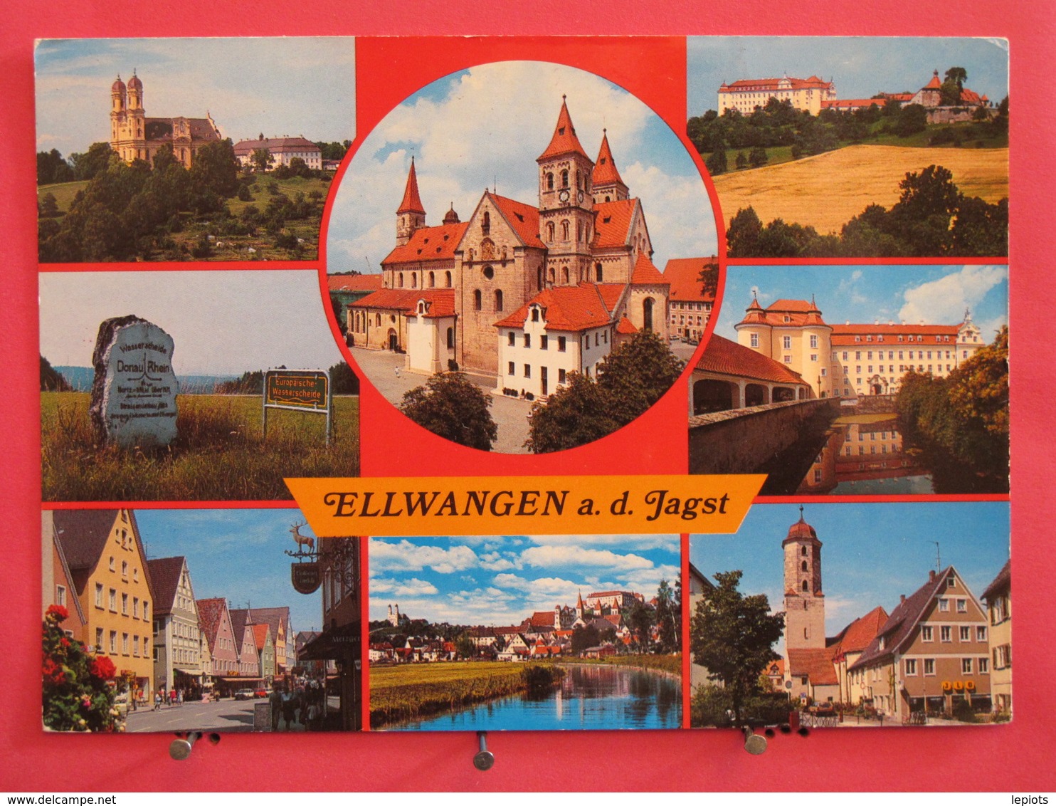 Visuel Très Peu Courant - Allemagne - Ellwangen - Jagst - Ostalbkreis - Recto Verso - Ellwangen
