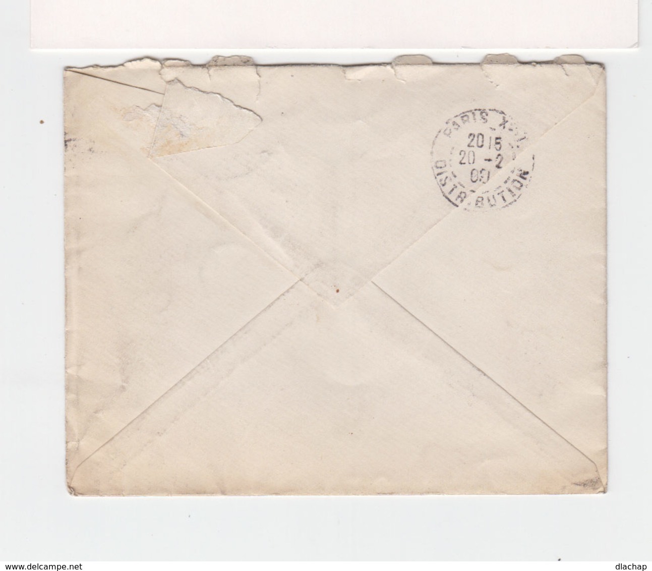 Sur Enveloppe Paire 5 K Lilas  Empire Russe Armoiries. CAD Mockba 1909. CAD Paris Distribution. (3477) - Franking Machines (EMA)