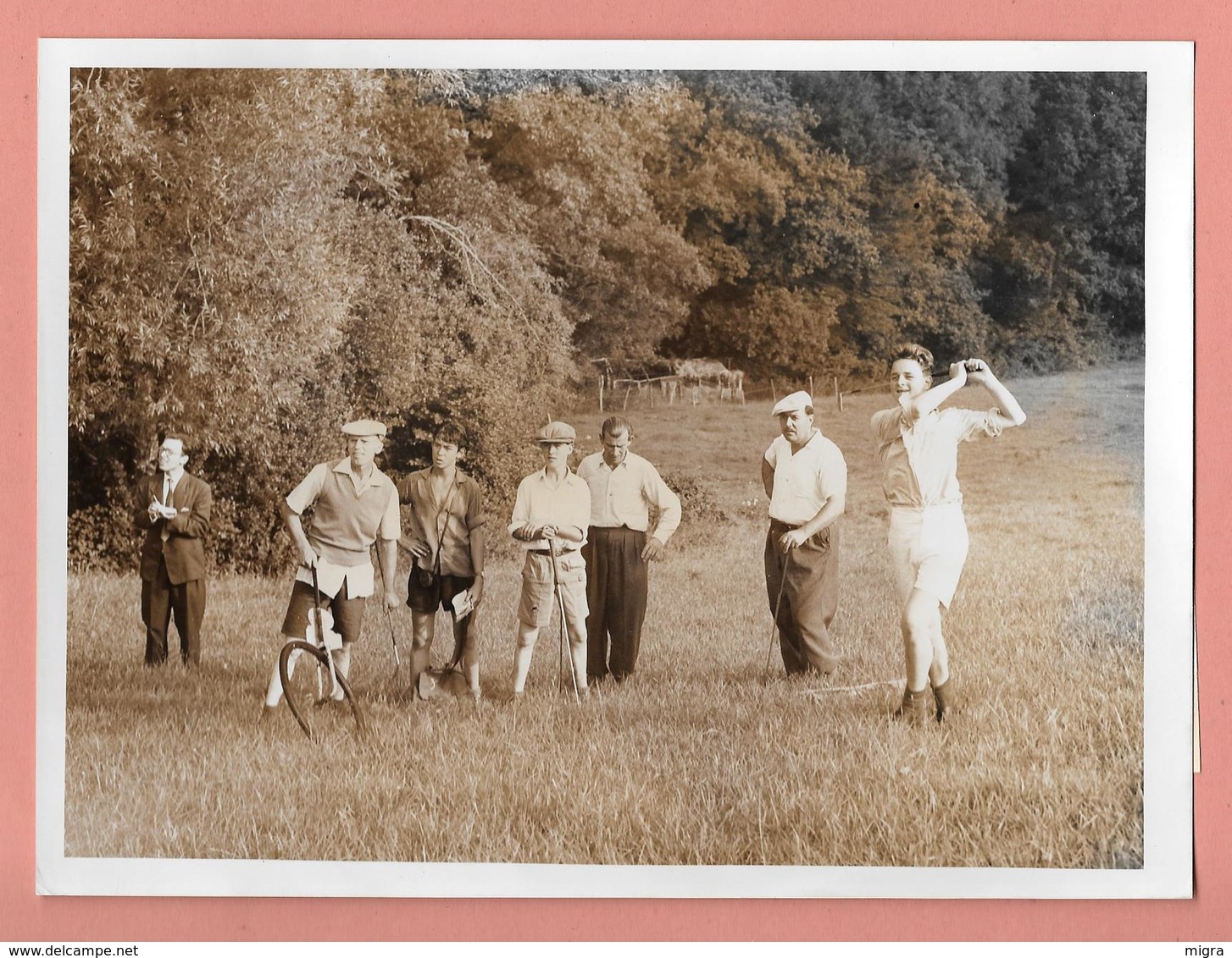 Photo Press Sport GOLF ?  - 1959 - JOHN BAILEY - FRED CRITTALL JOCK DONALD KEVIN MEANEY DAVID WILDE CHARLIE MACEY - Sport