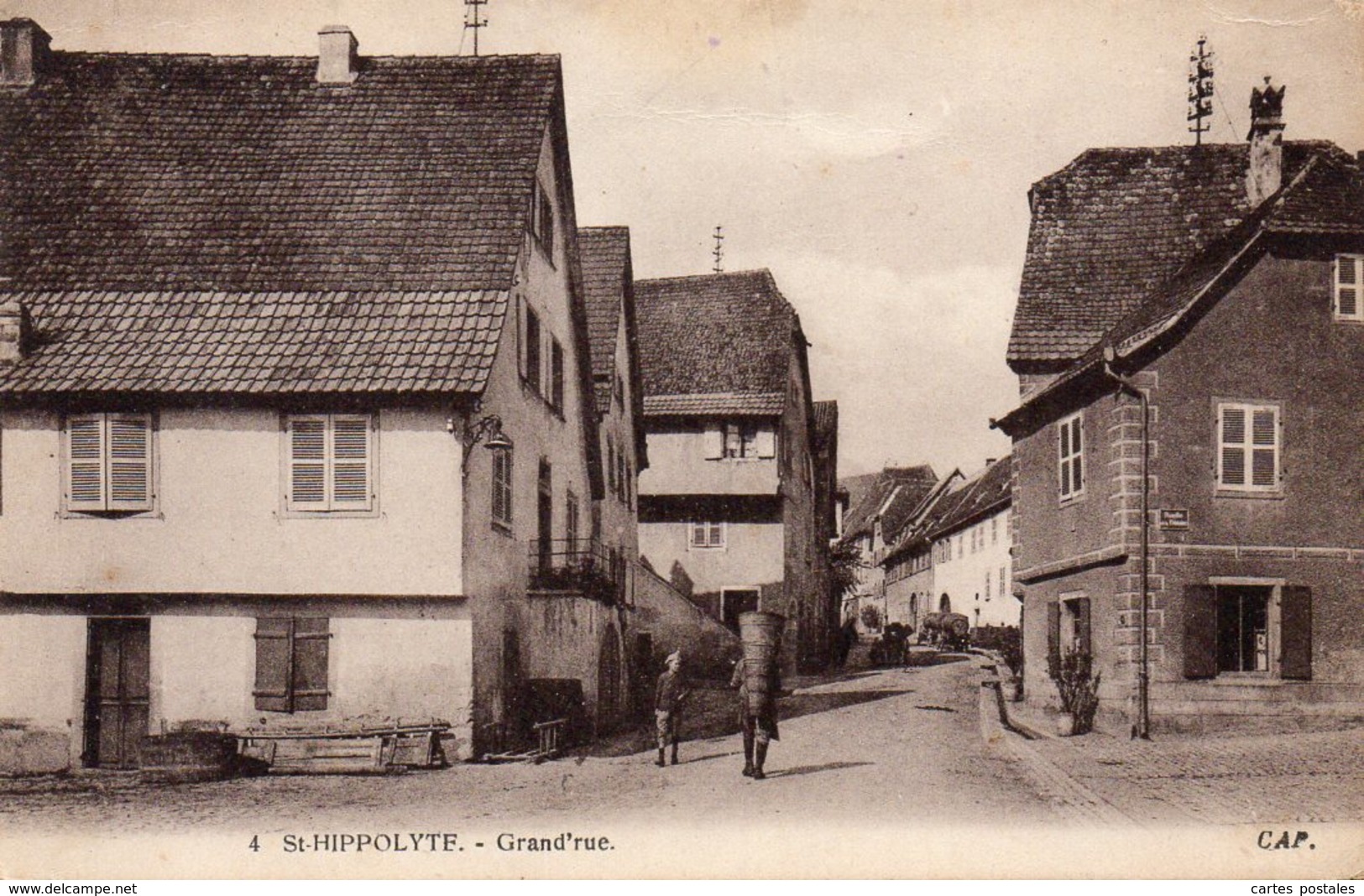 ST-HIPPOLYTE  SAINT-HYPPOLITE Grand'rue - Autres & Non Classés