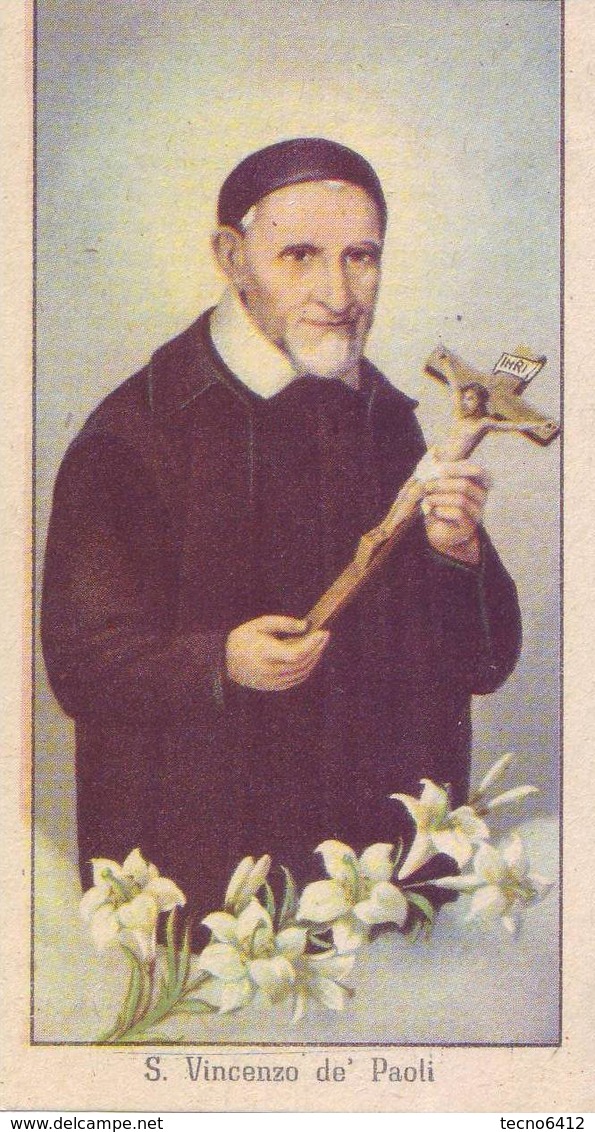 Santino S.vincenzo De Paoli - Devotion Images