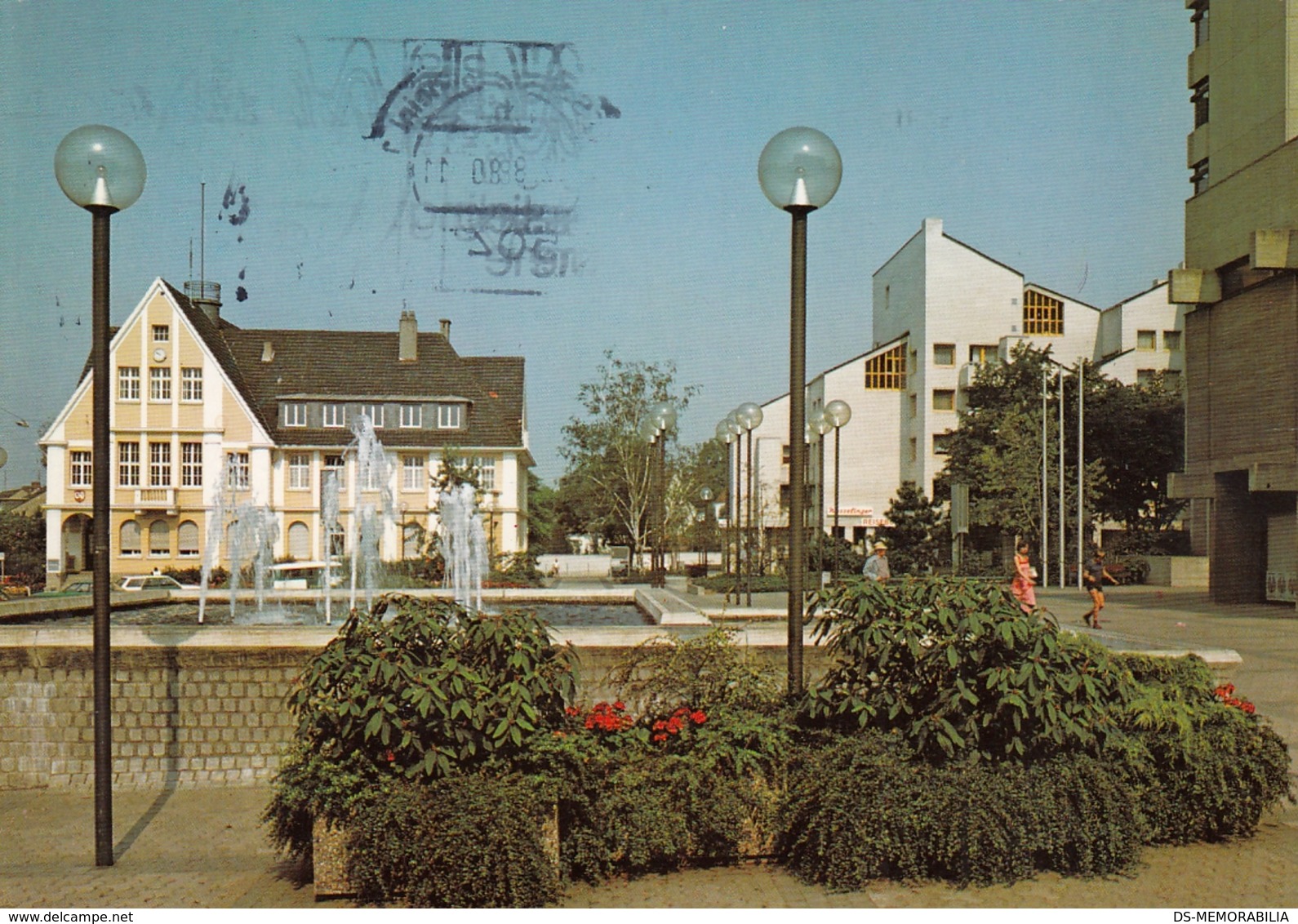 Wesseling - Rathausplatz 1980 - Wesseling