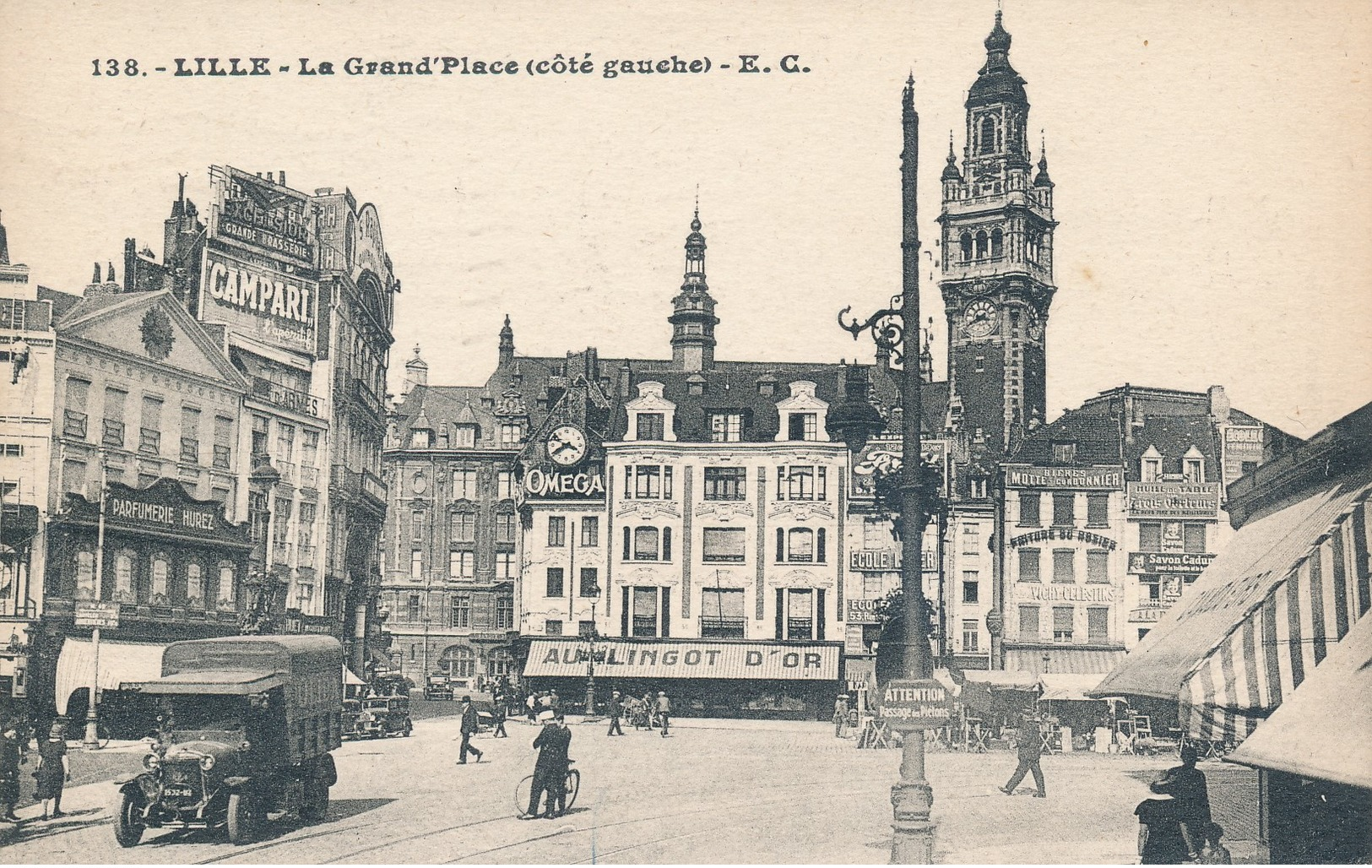 Lille EC 138 La Grand Place Coté Gauche TBE - Lille