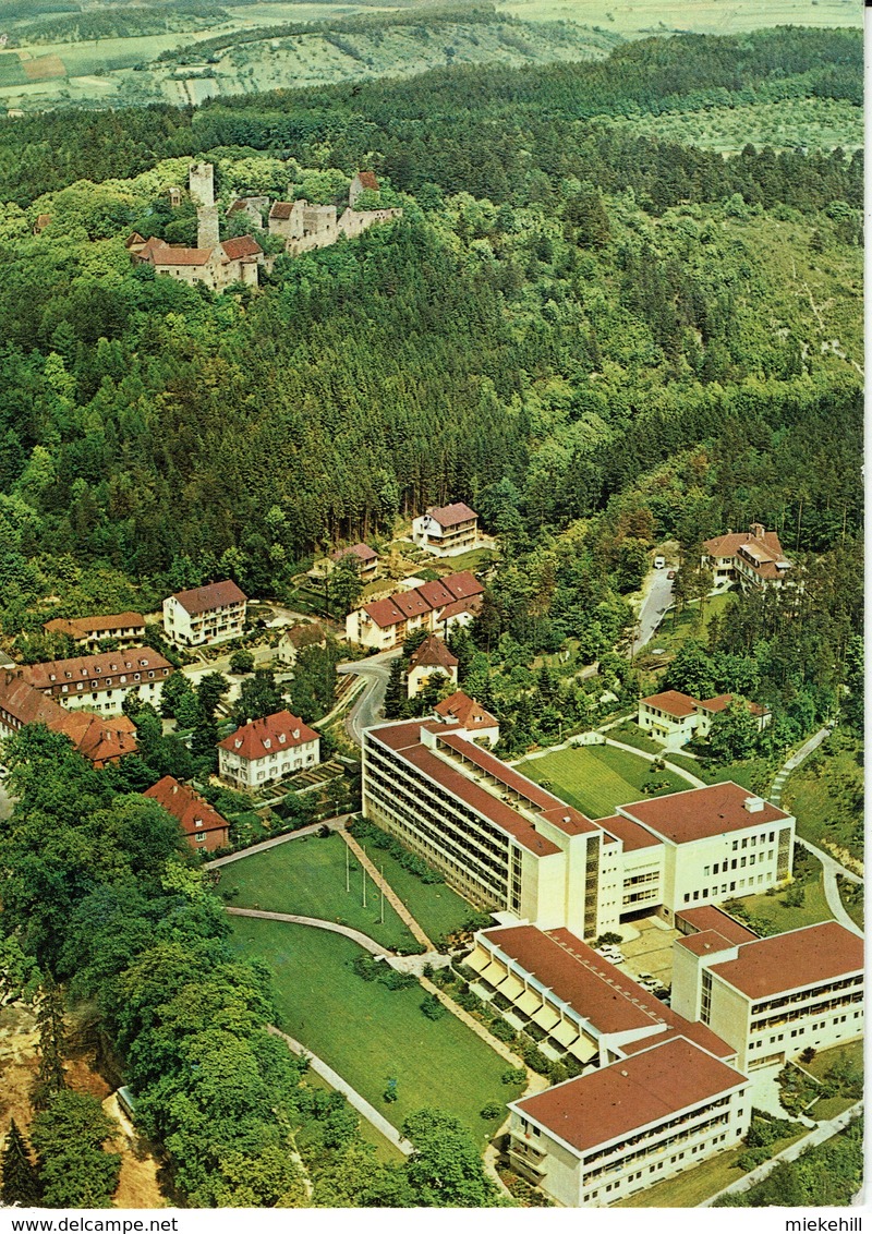 BAD NEUHAUS-SAALE-TEILANSICHT DES KURVIERTELS MIT SALZBURG-vue Aérienne - Neustadt Waldnaab