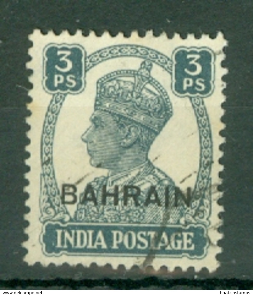 Bahrain: 1942/45   KGVI     SG38     3p    Used - Bahrein (...-1965)