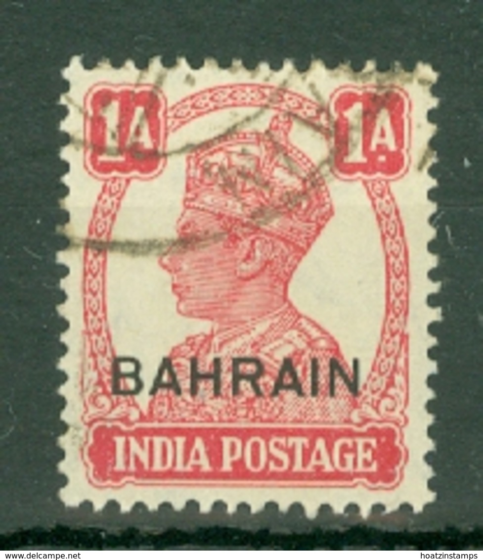 Bahrain: 1942/45   KGVI     SG41     1a    Used - Bahrein (...-1965)