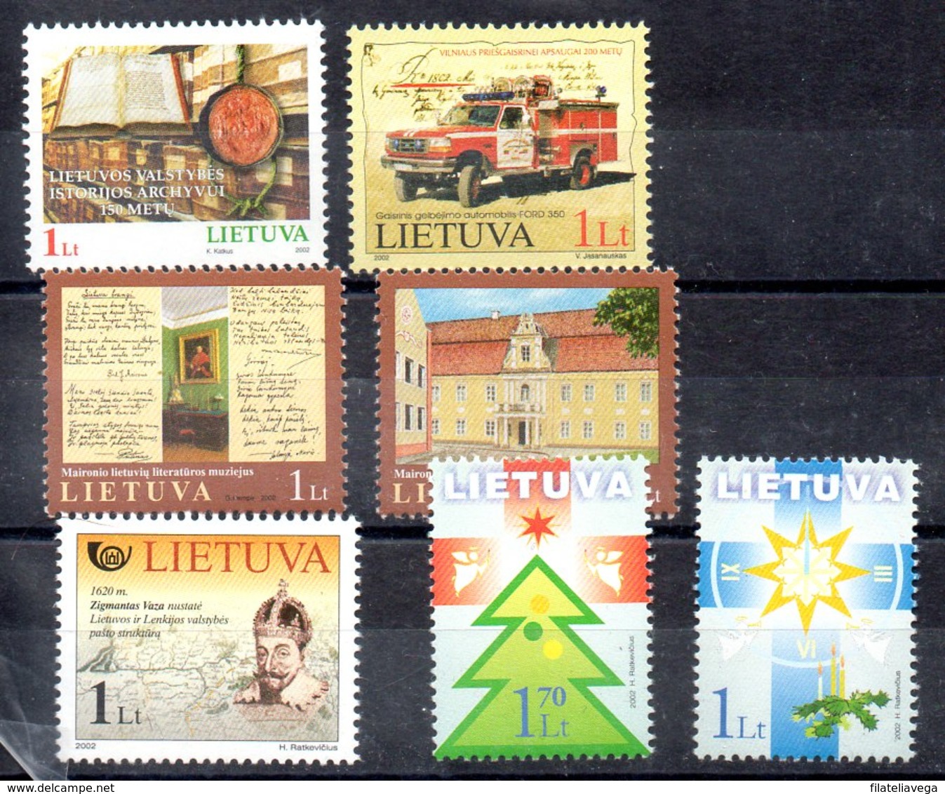 Lituania Series Completas Nº Yvert 687-694-697/98-699-700/01 ** Valor Catálogo 8.70€ - Litauen