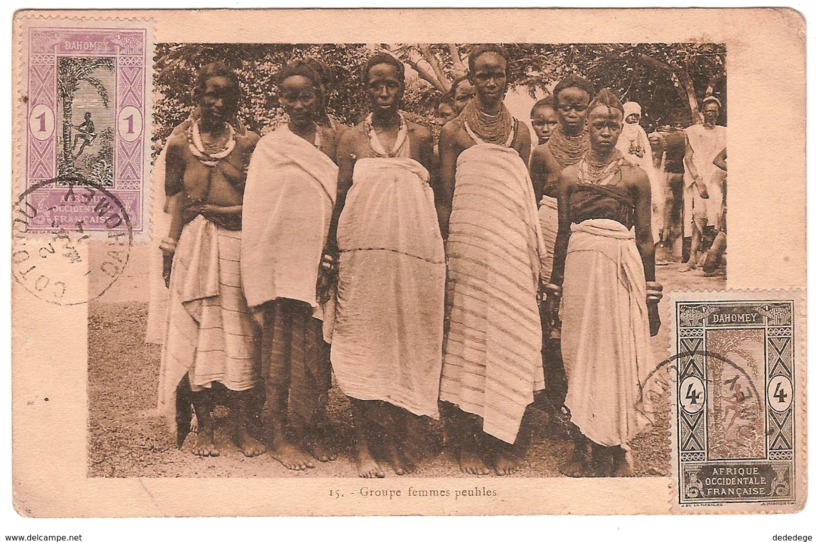 DAHOMEY.GROUPE FEMMES PEUHLES - Dahomey