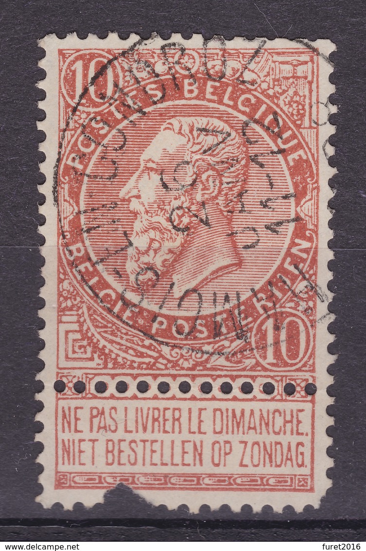 N° 57 Défauts HAMOIS EN CONDROZ - 1893-1900 Schmaler Bart