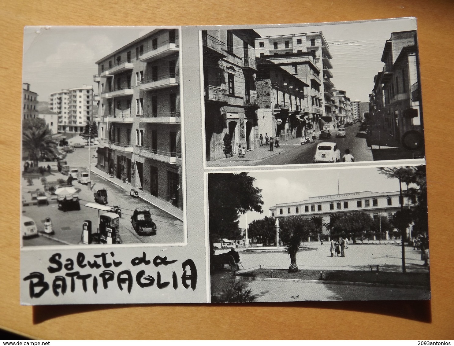 Q1005 CARTOLINA  Di BATTIPAGLIA SALERNO  VEDUTINE SALUTI  NON VIAGGIATA - Battipaglia