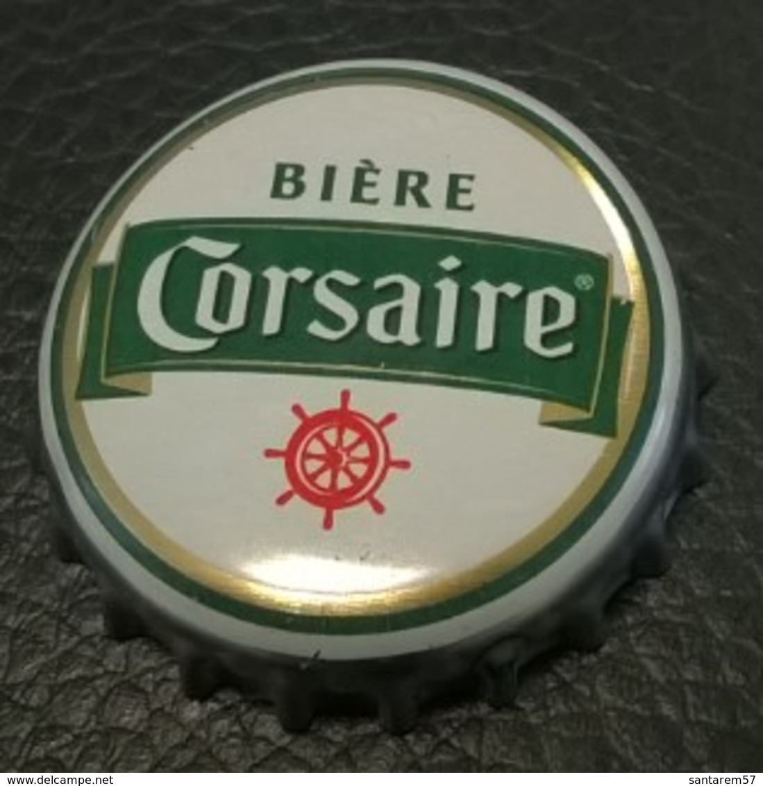 France Capsule Bière Beer Crown Cap Corsaire Guadeloupe - Bier