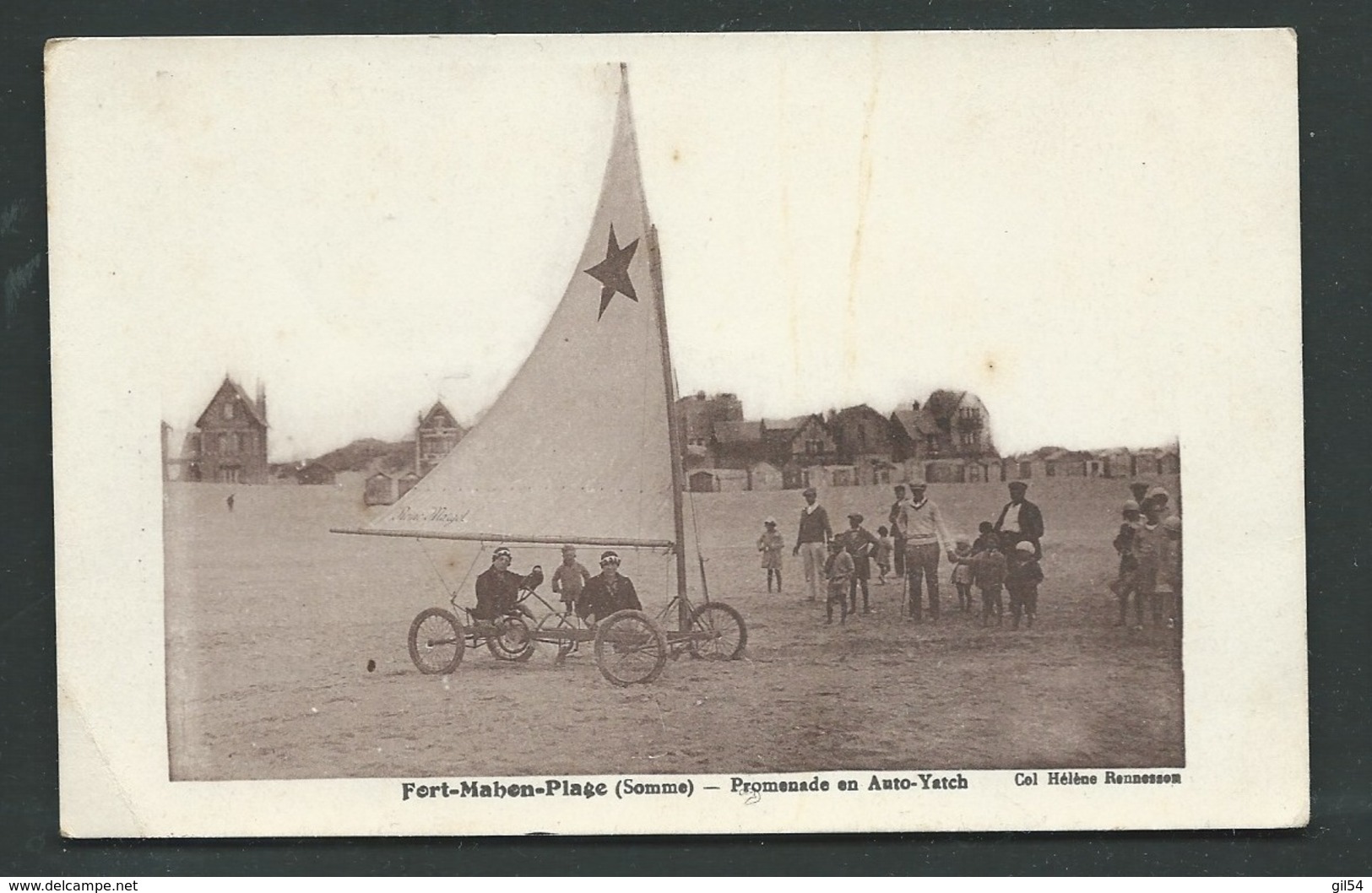 FORT-MAHON-PLAGE Promenade En Aéro-yatch  --- Maca0302 - Fort Mahon