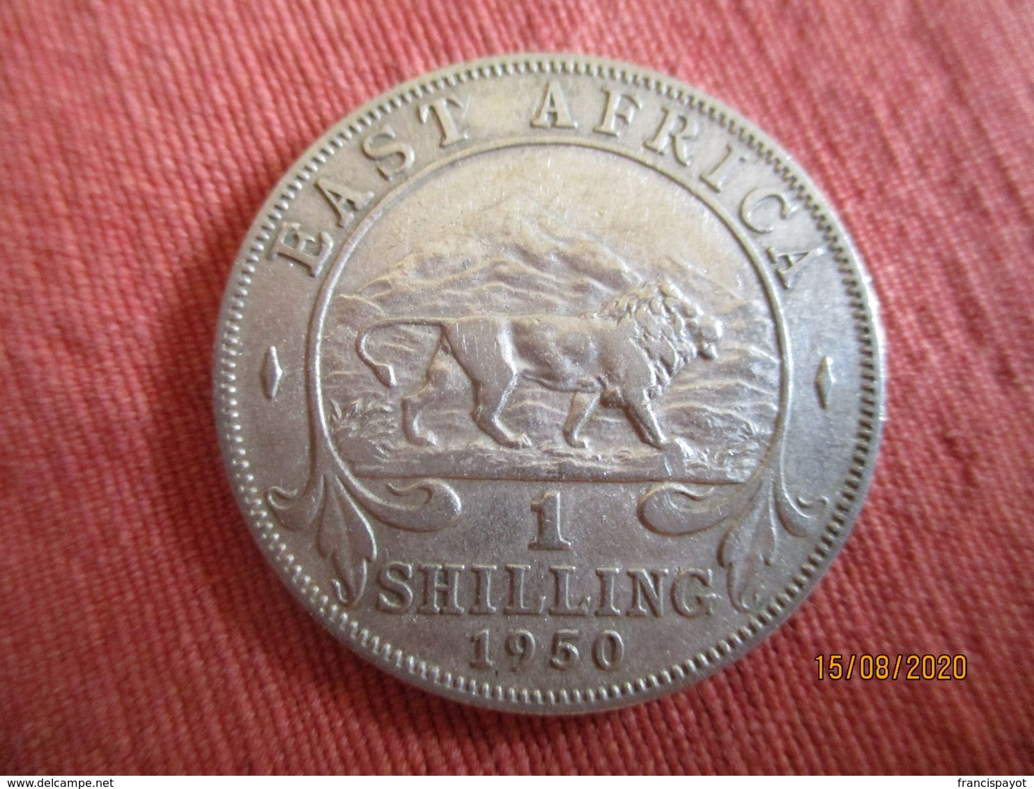 East Africa: 1 Shilling 1950 - Britische Kolonie