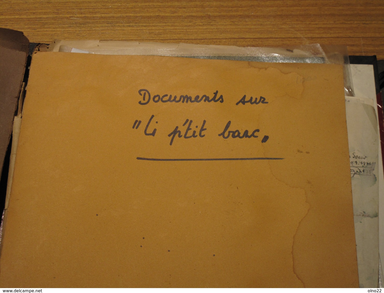 OCTAVE SERVAIS - HOMME DE LETTRE -FONDATEUR PRIX BIENNAL DE LA LITTERATURE WALLONNE- DOSSIERS ARCHIVES voir scans