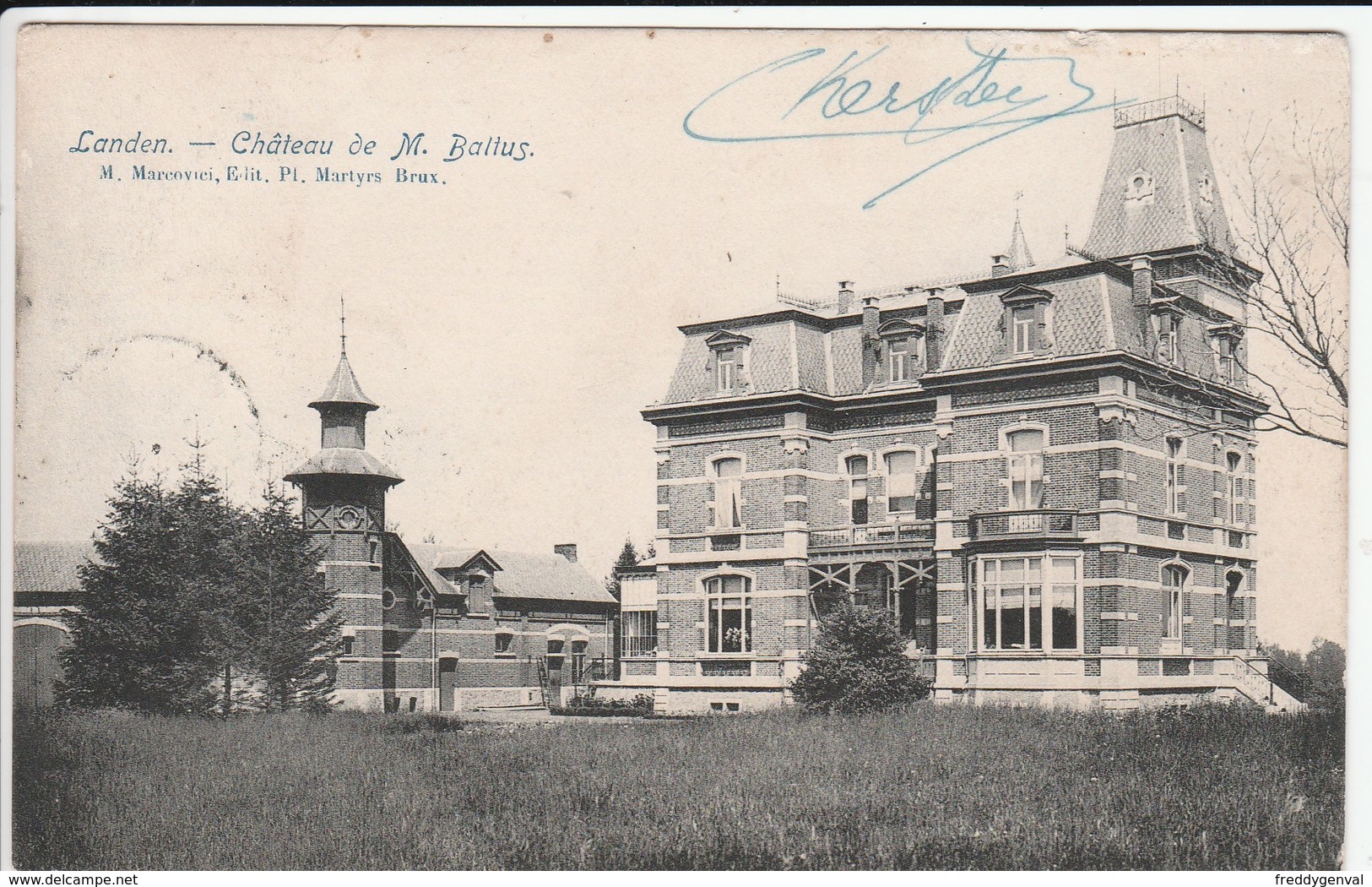 LANDEN CHATEAU DE MONSIEUR BALTUS - Landen